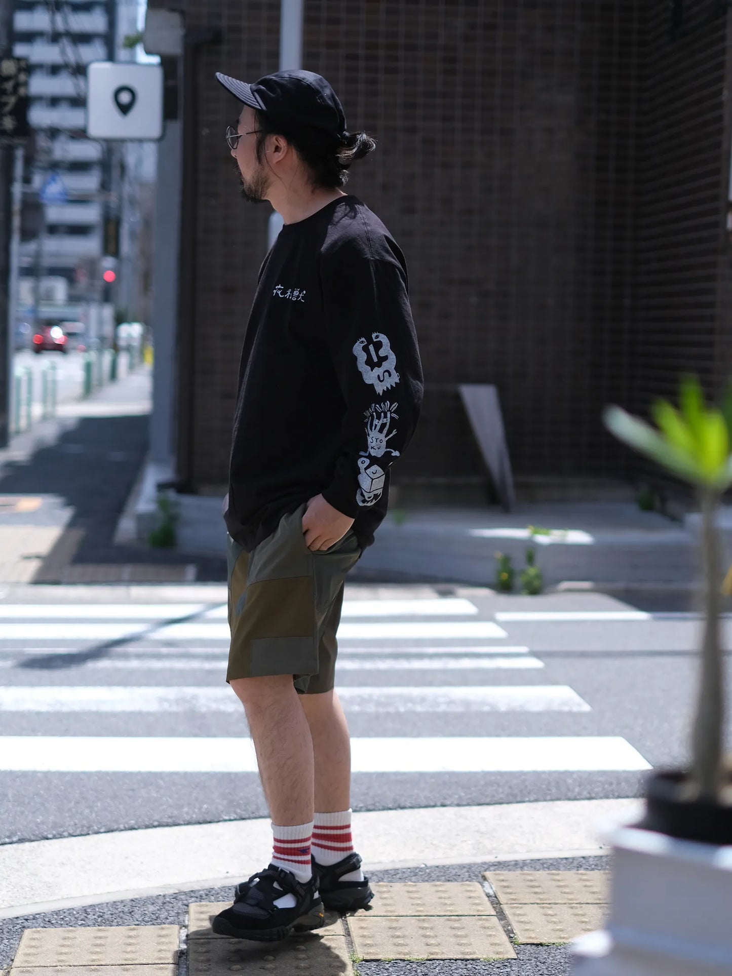 予約受付中!!ISYOKUJYU L/S Tee (BLACK)