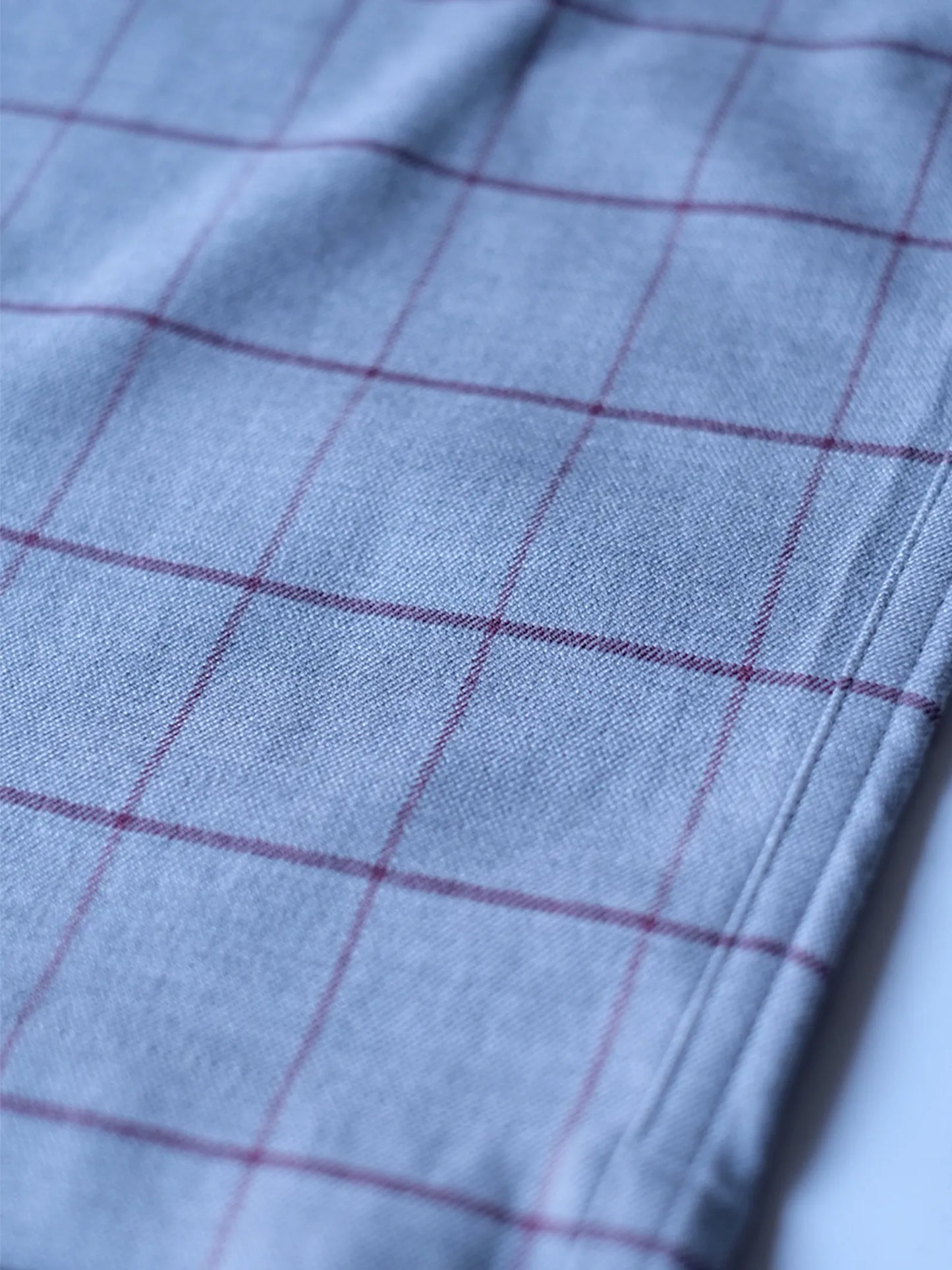 wonderland "Two Tuck Check Pants"