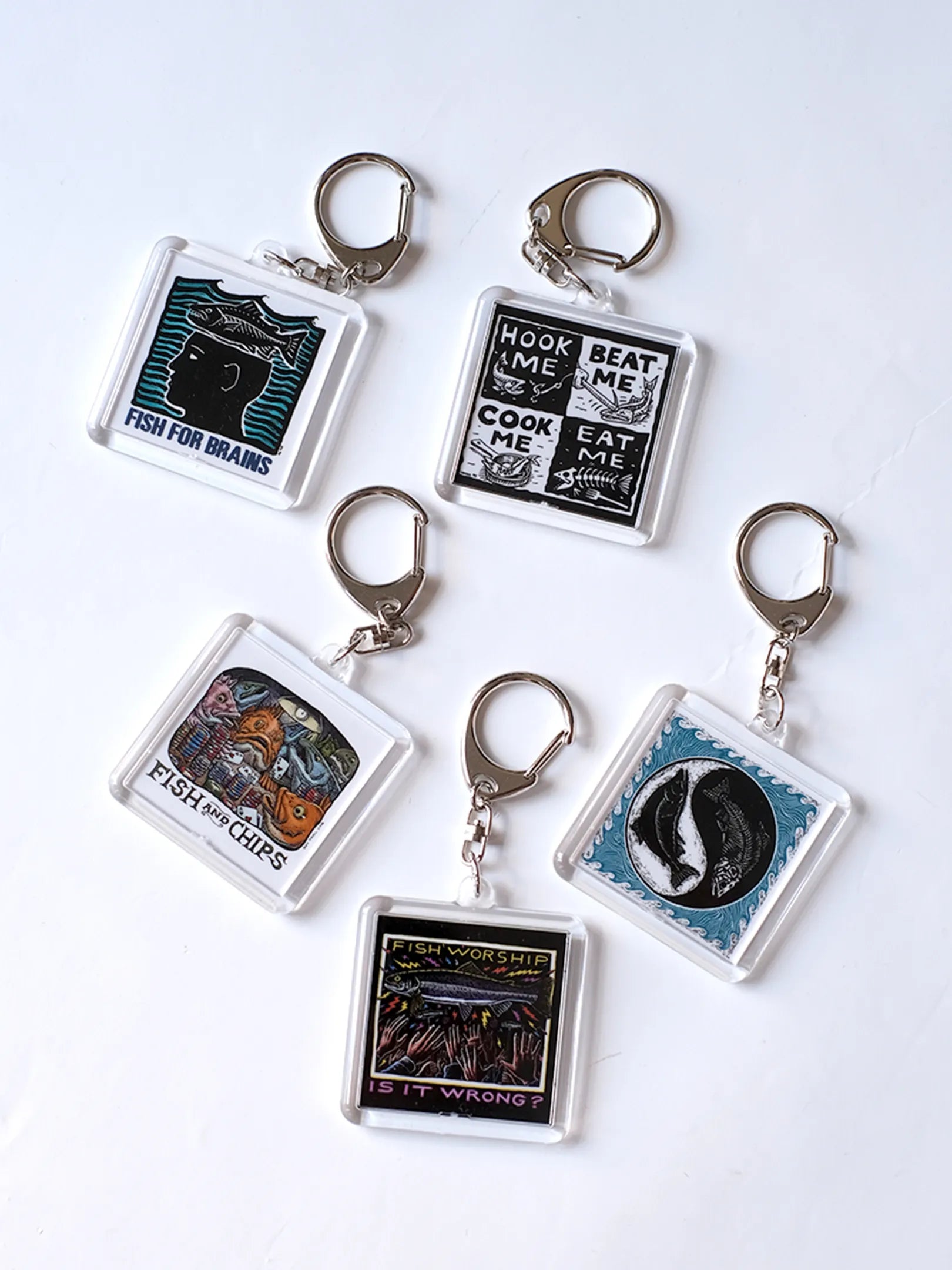 RAY TROLL " Acrylic Souvenir Key Chain"(5colors)