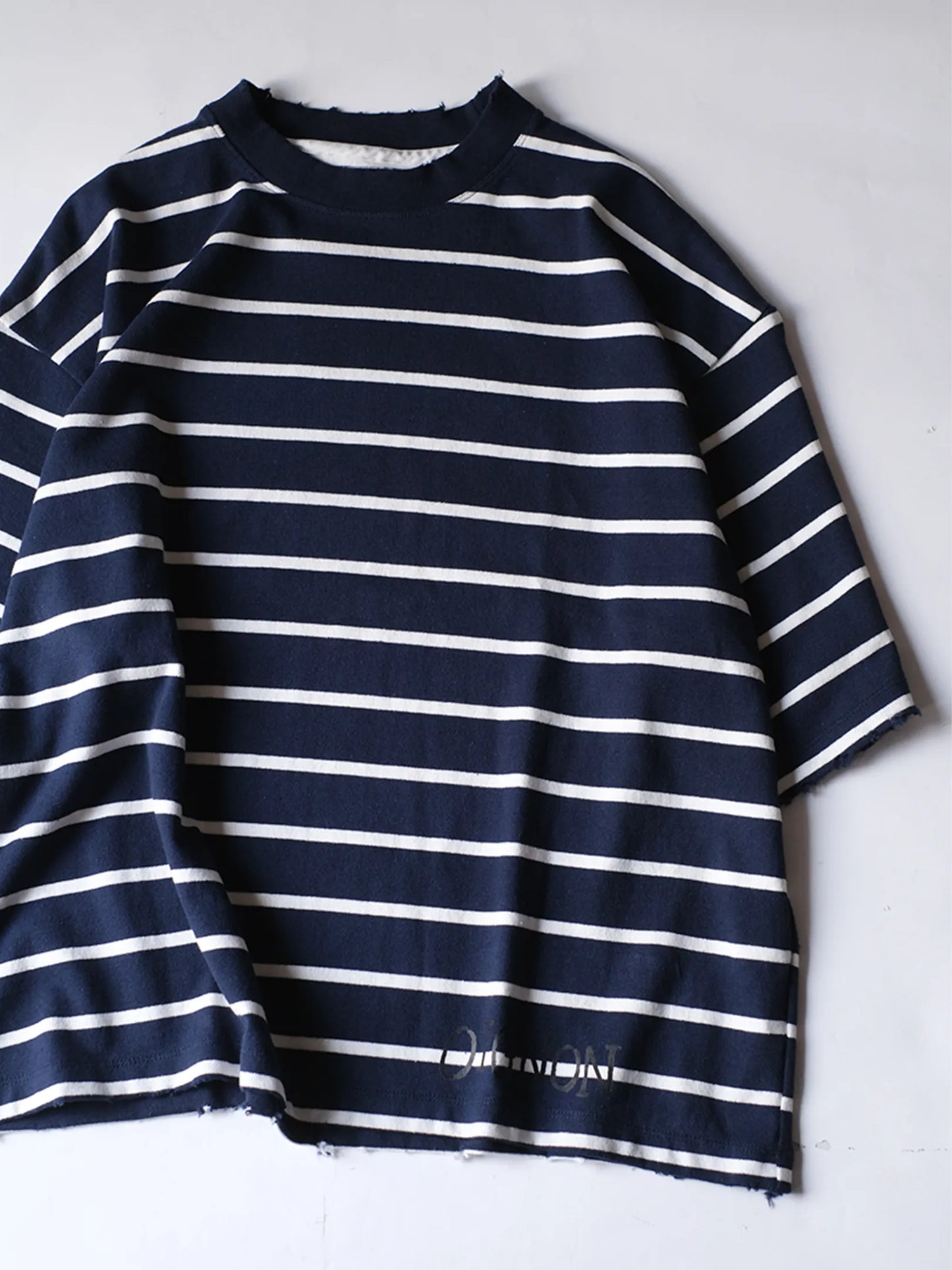 LUCEBER "DAMAGE BORDER S/S Tee(2colors)"
