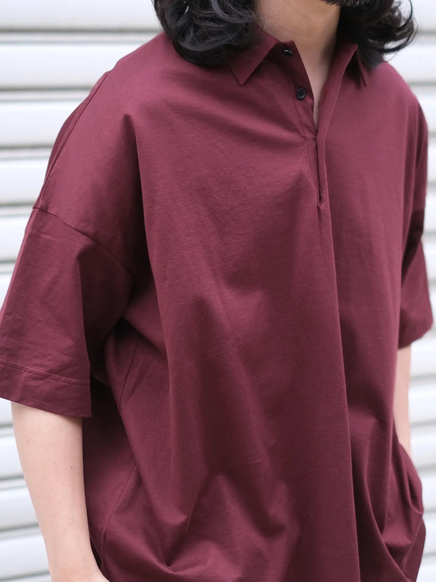 maillot mature "cotton big polo(3colors)"