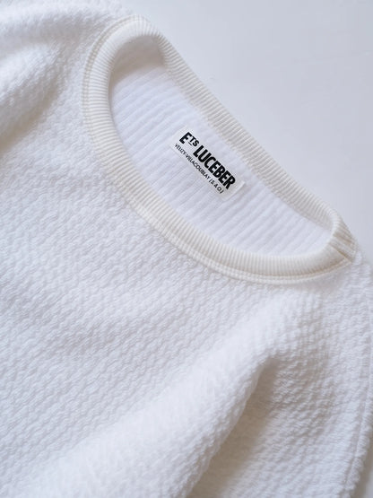 LUCEBER　"CREW NECK SHIRT"