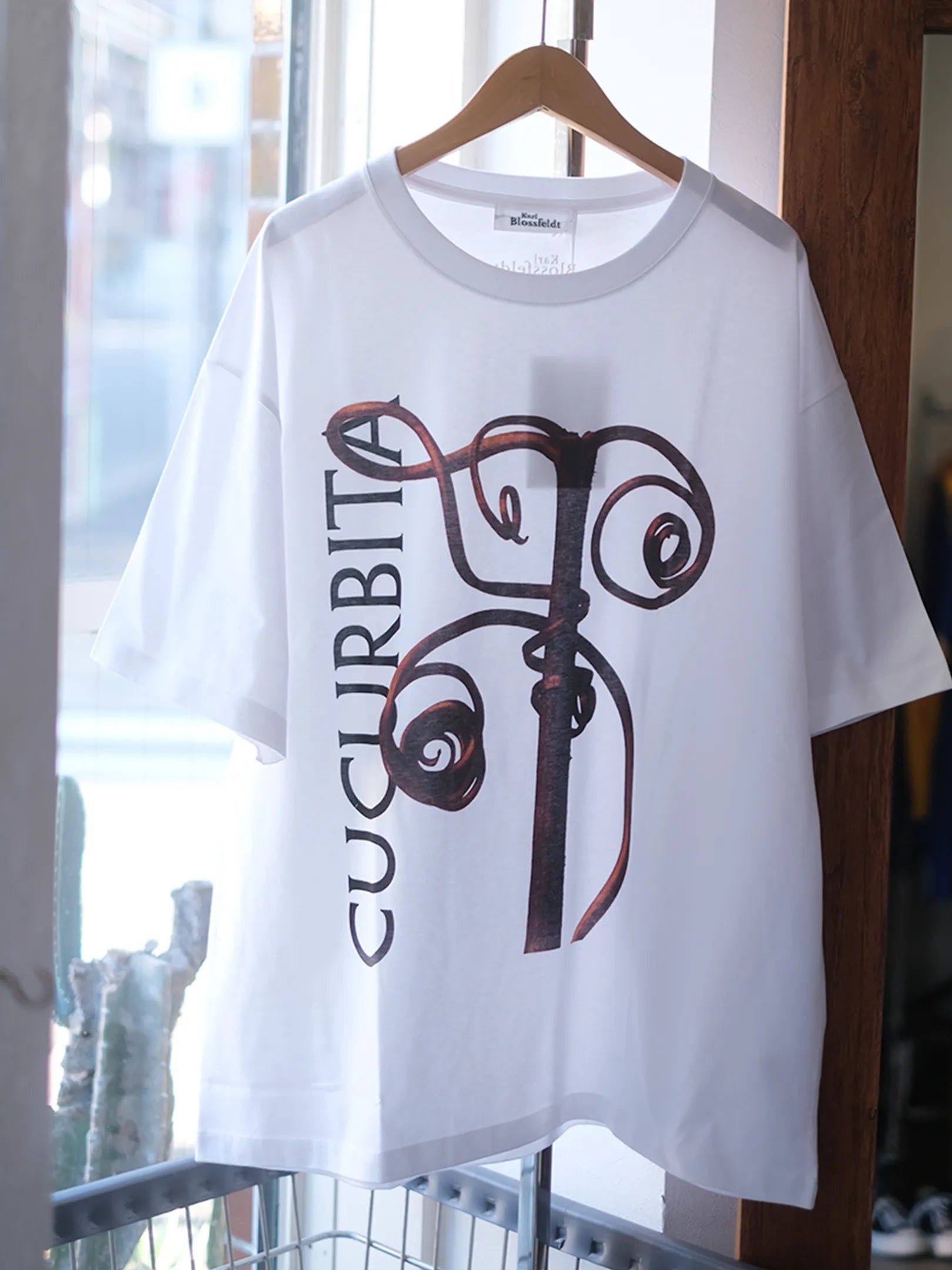 ●PRE-ORDER  Karl Blossfeldt "CUCURBITA T-Shirt"(2colors)