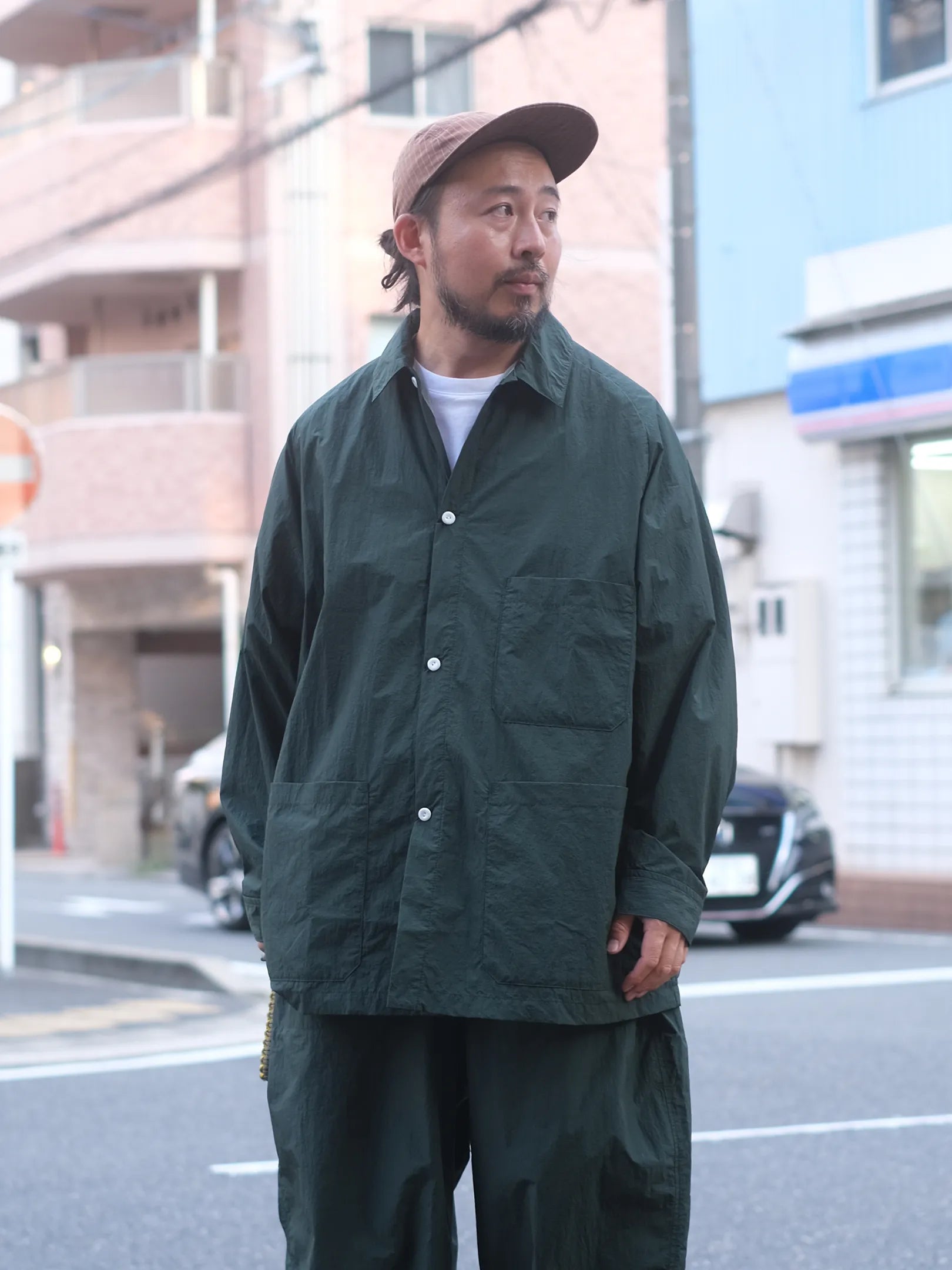SOWBOW "Sport Jacket H / Tie-Dye Indigo"
