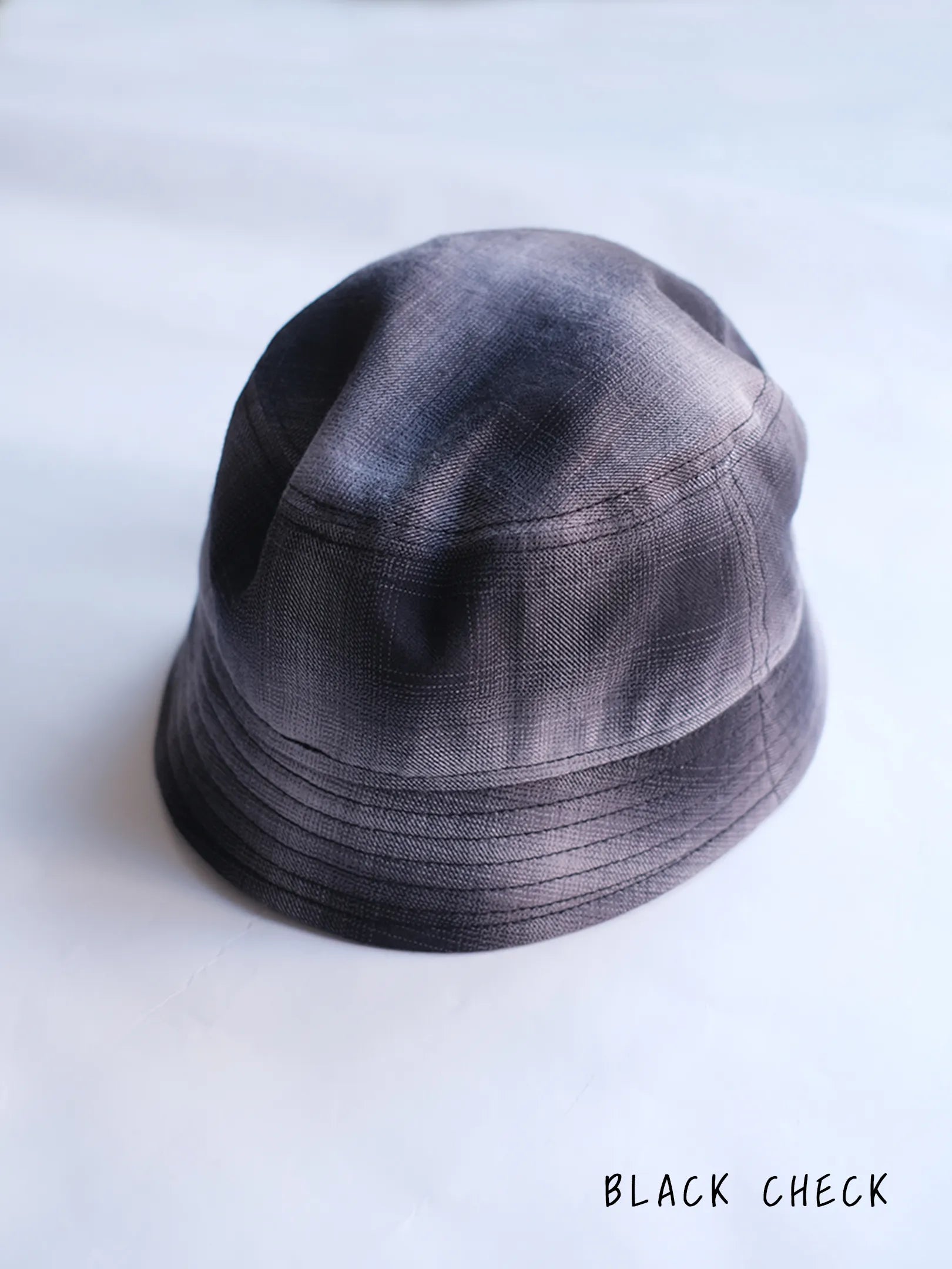 PICKLES "BUCKET SHORTER HAT(2colors,CHECK)"