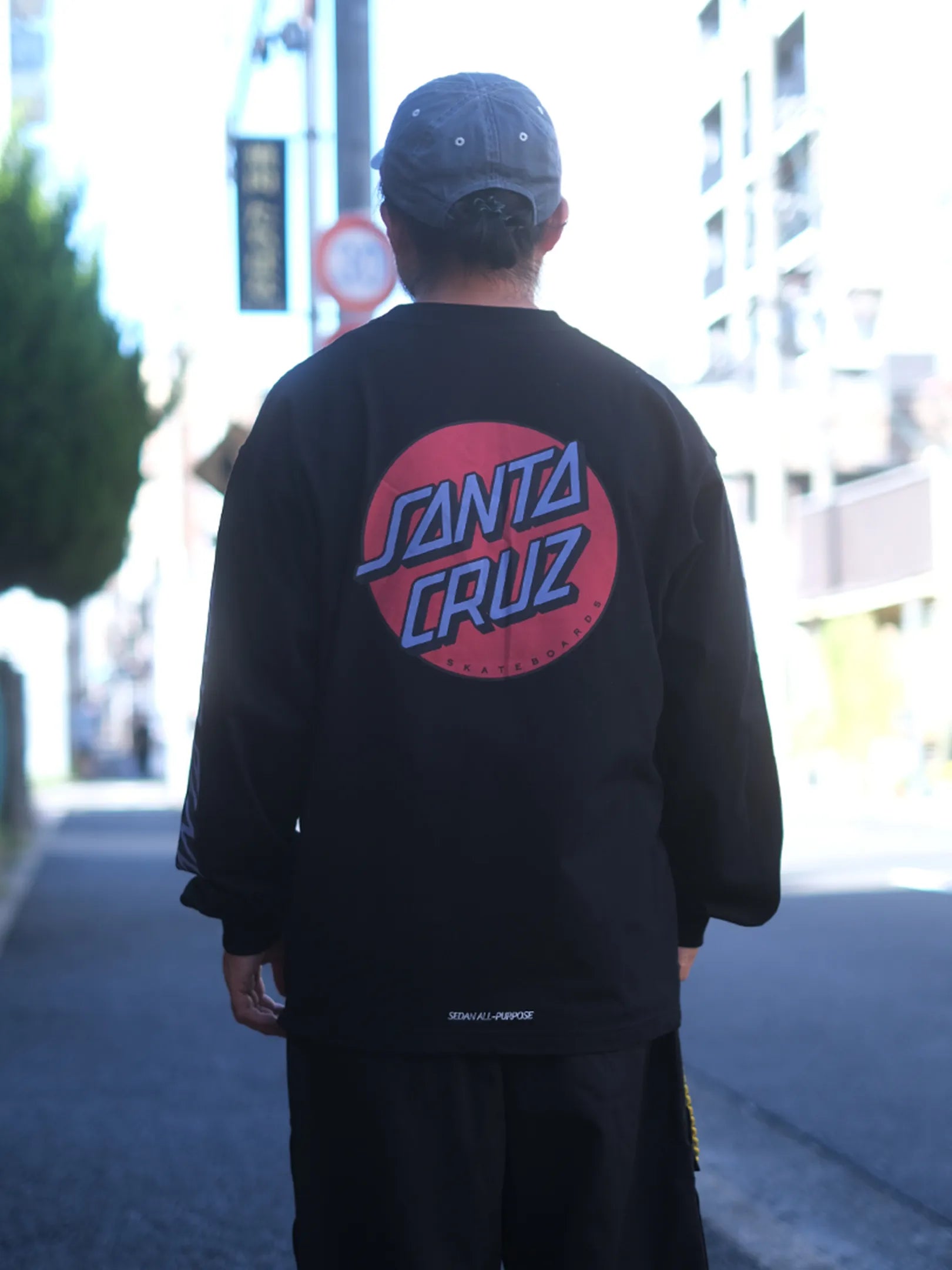8/8 12~ SEDAN ALL-PURPOSE "Santa Cruz / Classic Dot L/S Tee"