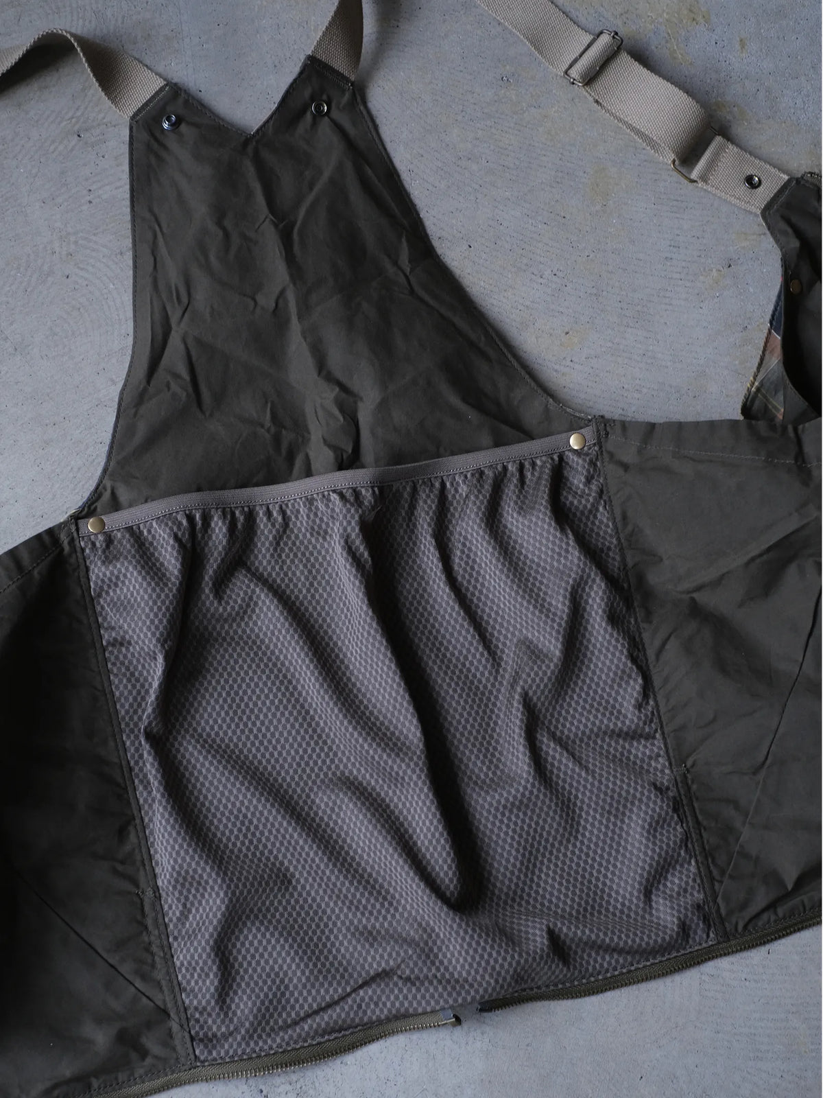 Barbour x norbit "Bag/Vest #Khaki Brown"