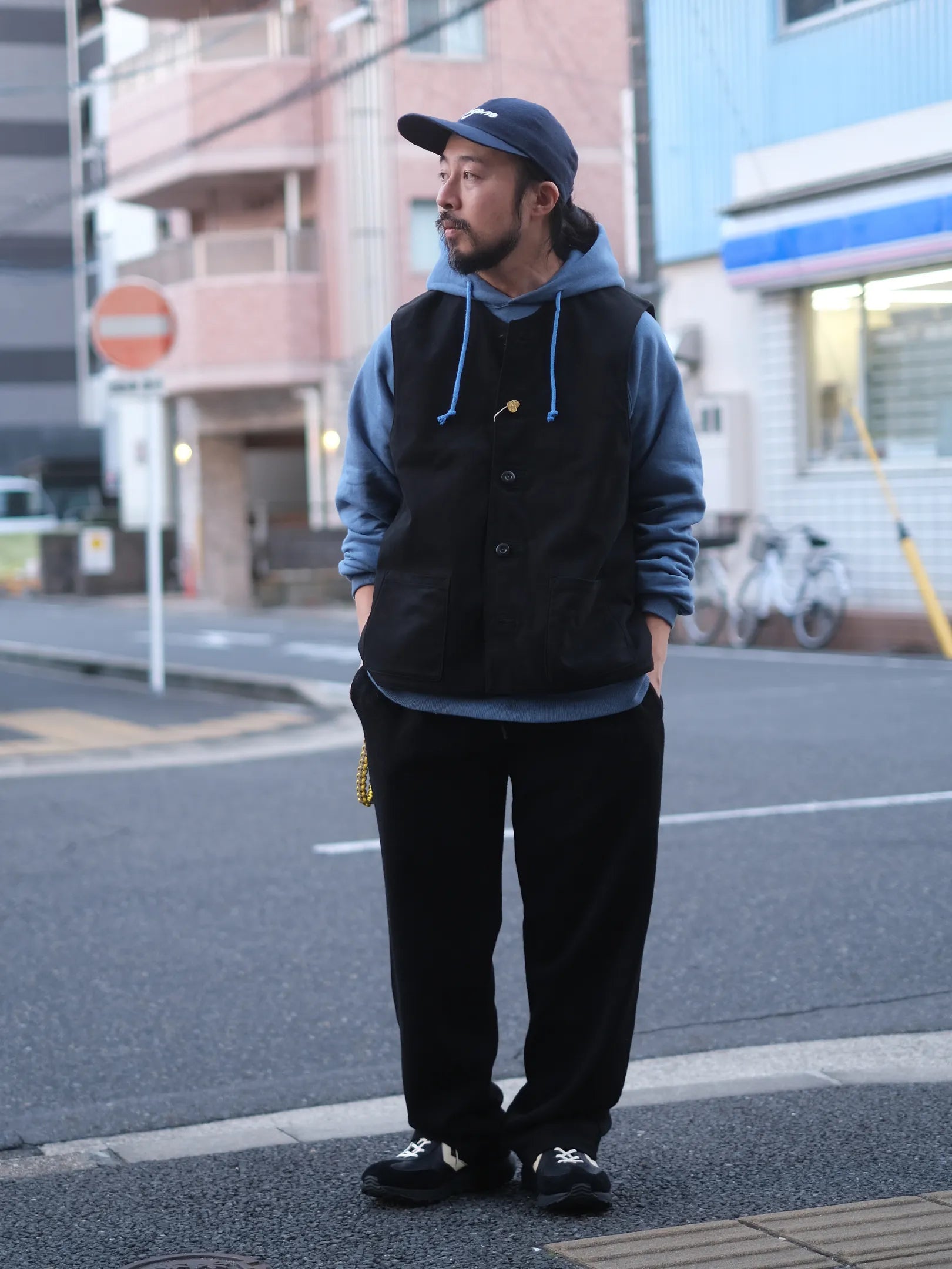 THE SUNNY "TECH SUEDE VEST(2colors)"