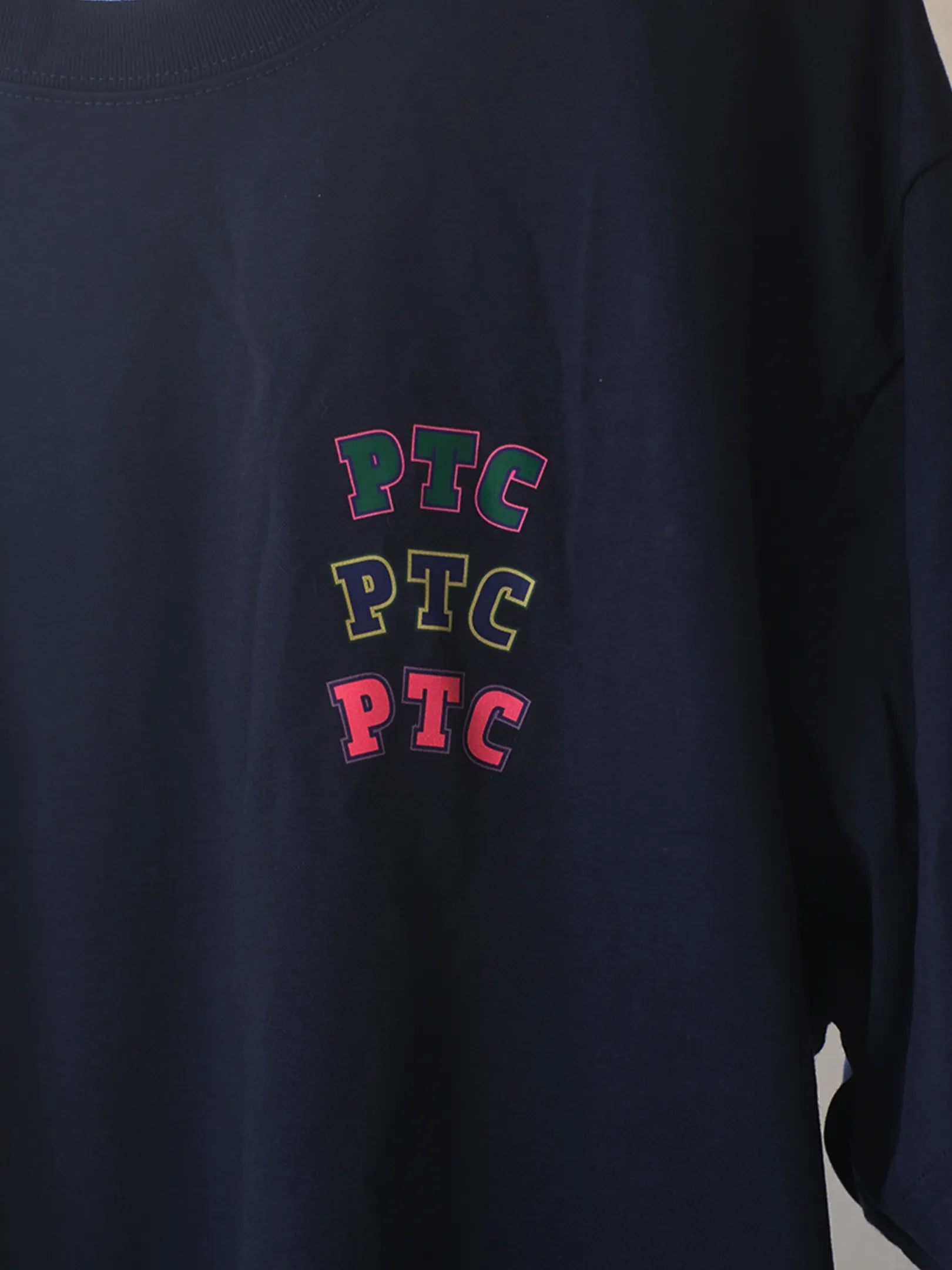 ⚫︎PRE-ORDER  PTC by Panio " MINI COLLEGE LOGO COOL TOUCH S/STee(2colors)"