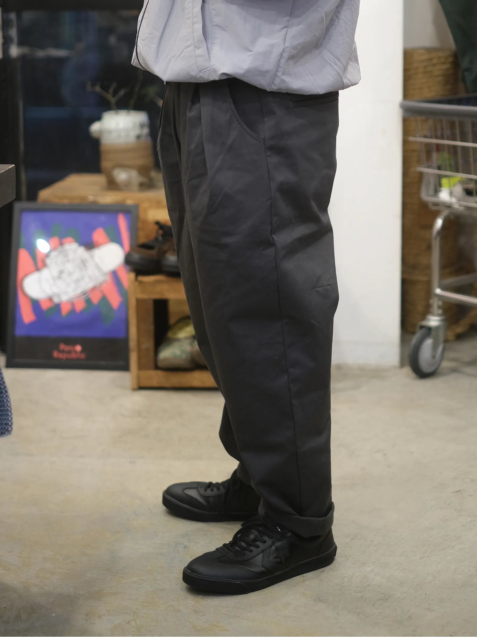 FAKIE STANCE  "D-50 Chino GRY"