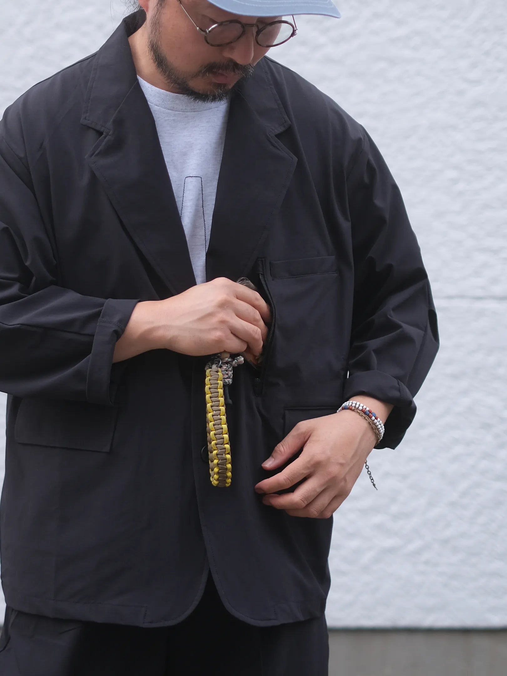 FAKIE STANCE　"Nylon Tailored Jacket"