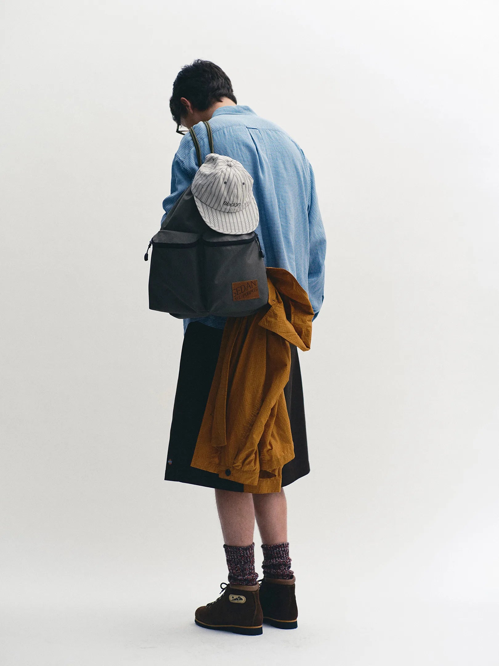 SEDAN ALL-PURPOSE "Drawstring Knappsack(2colors)"