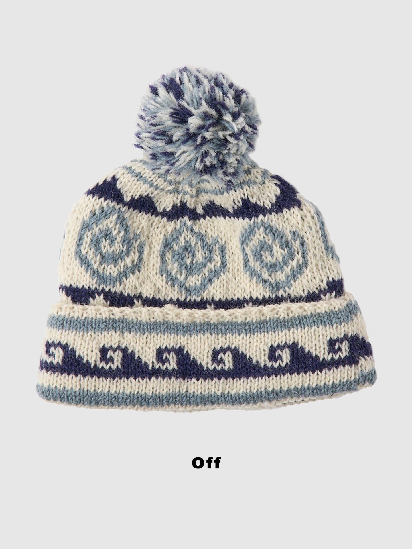 SEDAN ALL-PURPOSE "Vortex Hand Knit Beanie(3colors)"