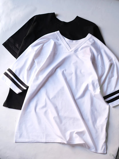 THE SUNNY "FOOTBALL T-SHIRT(WHITE)"