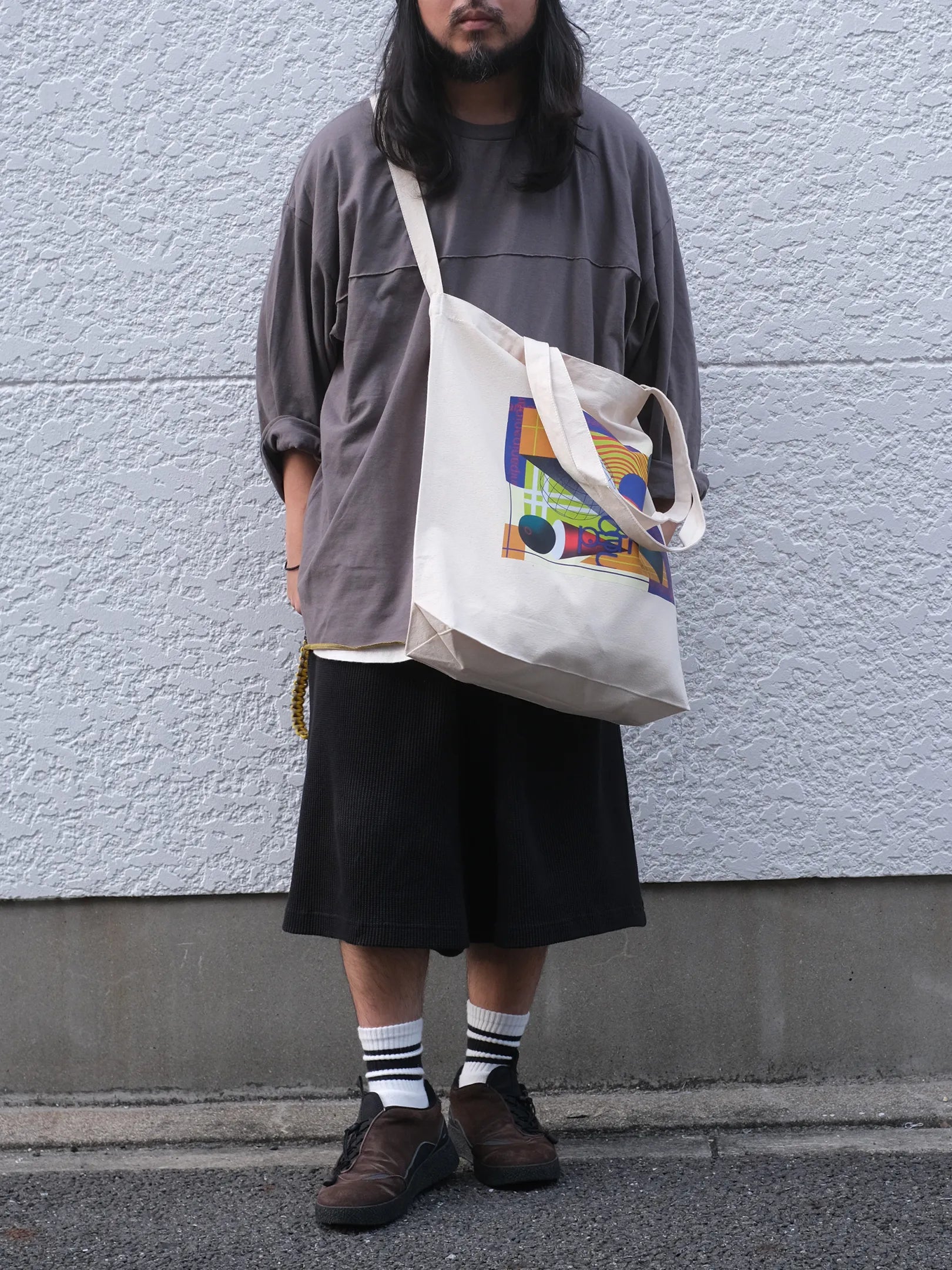 "PANIO REPUBLIC shoulder & tote bag -present past future-"