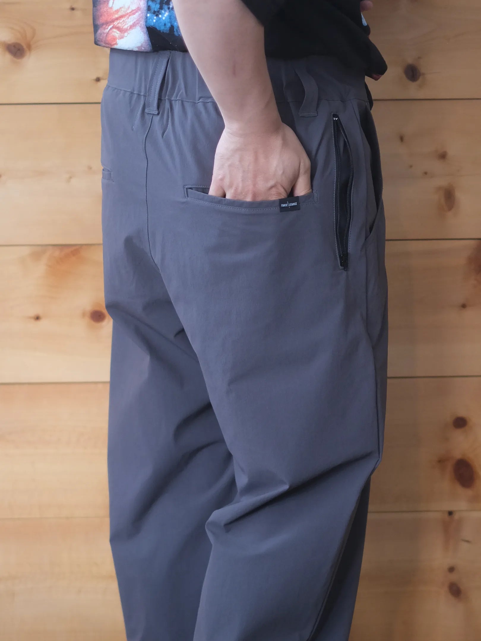 FAKIE STANCE "D-40 Nylon Stretch BLK"