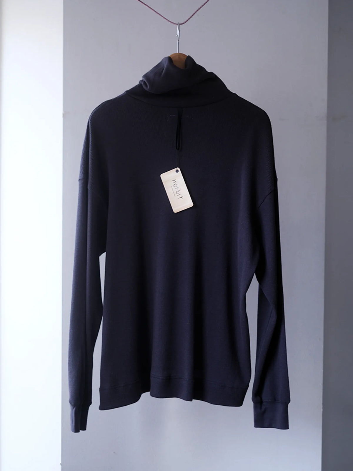 norbit by Hiroshi Nozawa "Turtleneck　Knit(NAVY)"