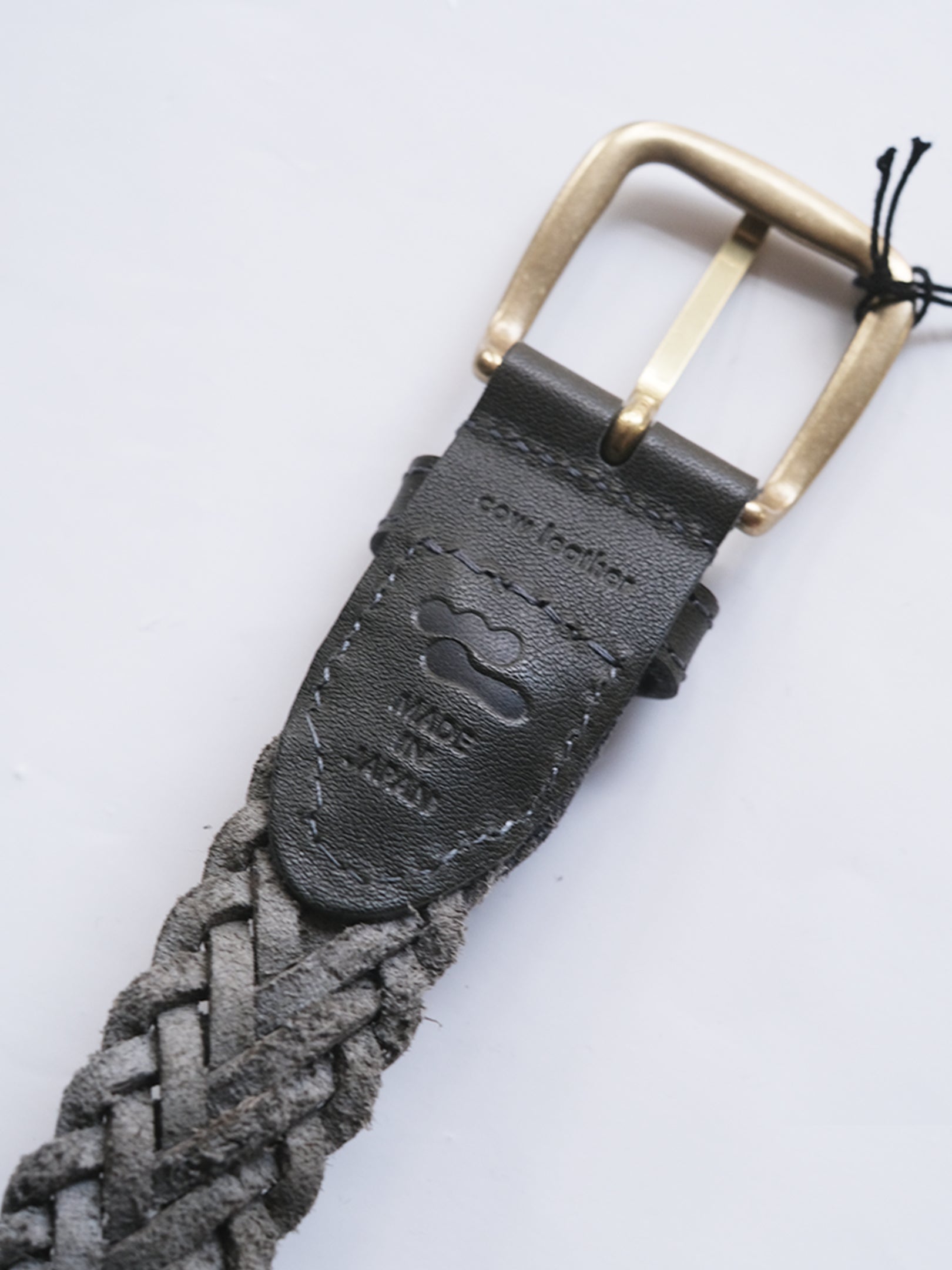 wonderland "Leather Mesh Belt"