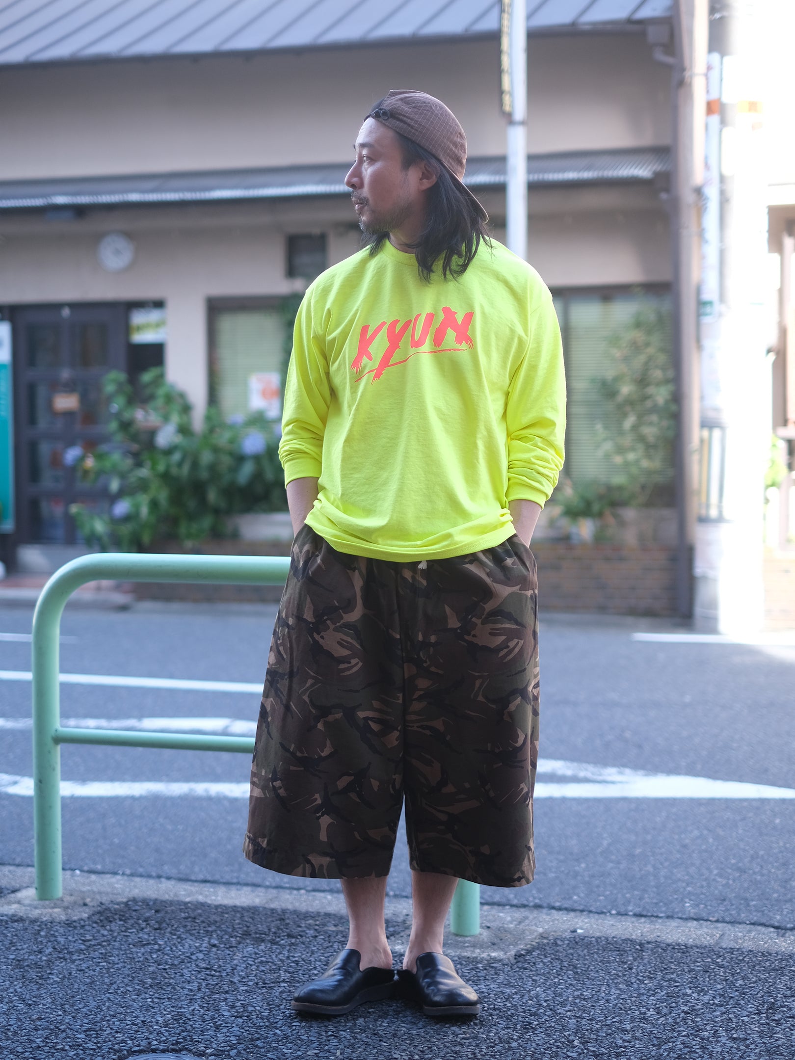 O.K. "KYUN L/S TEE(2colors)"