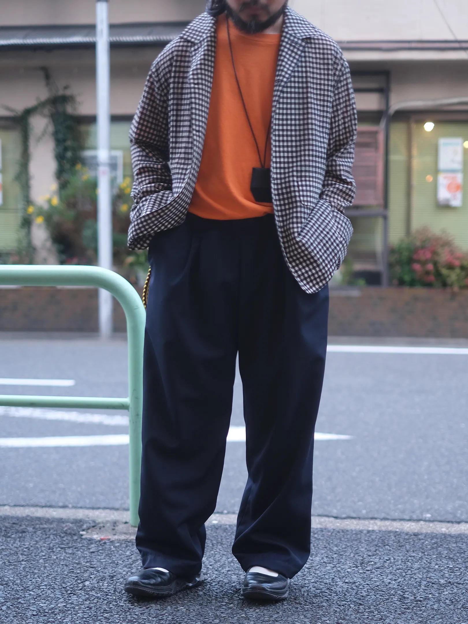 ★LIMITED 3★panio  "P-PANTS STRAIGHT (SCHOOL NAVY)"