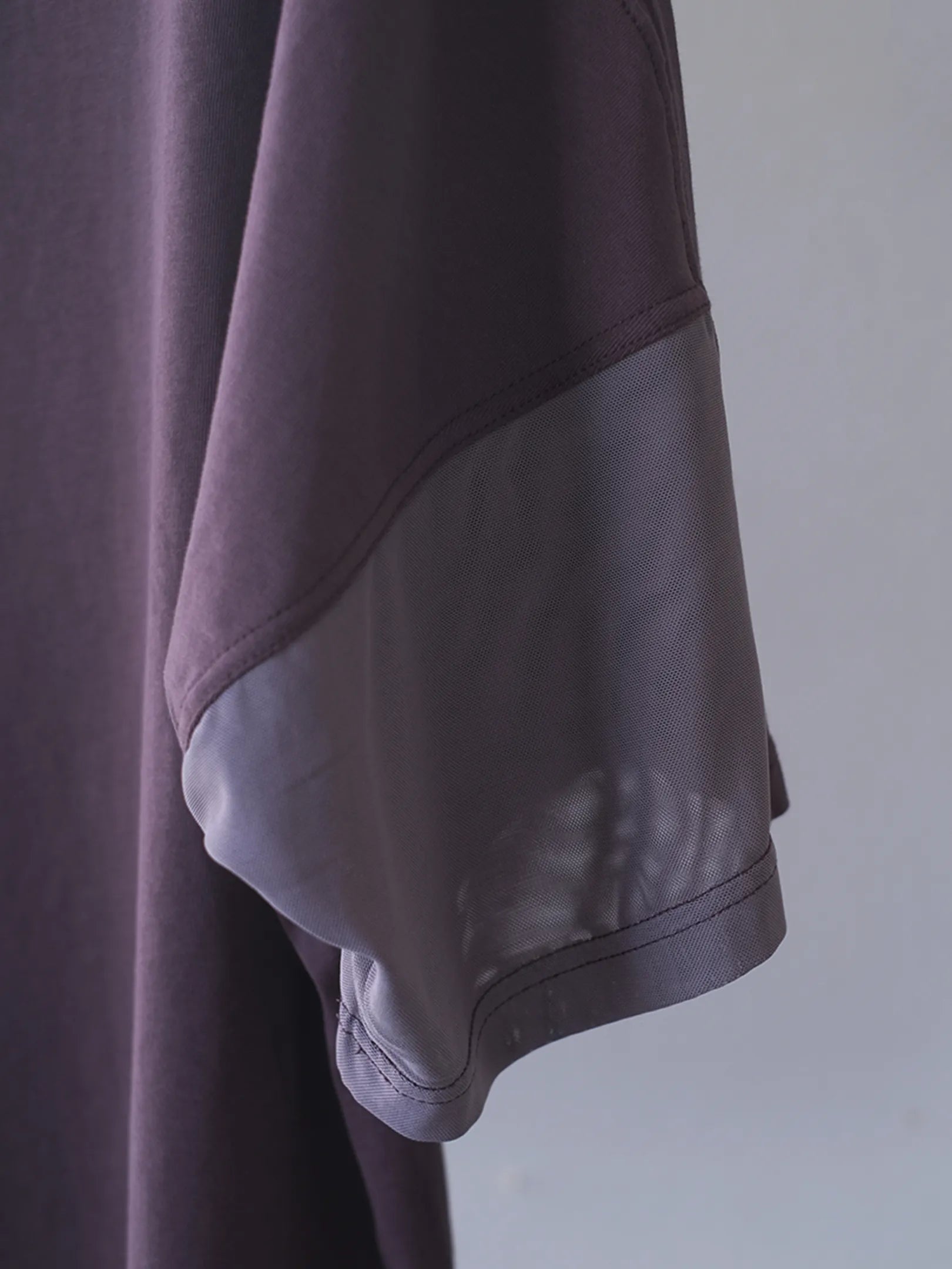 UNFRM "COTTON KNIT MESH RELAXED DOLMAN 6/10 PULLOVER(2colors)"