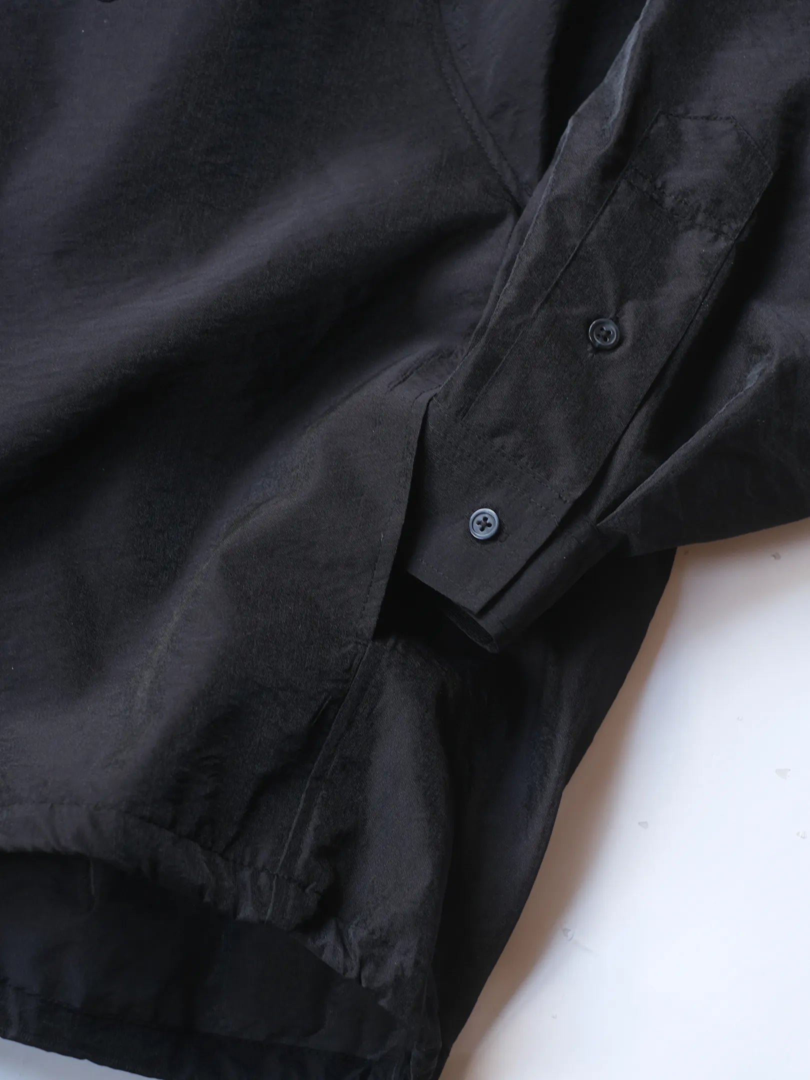 manon "ORGANDY SHEER BIG SHT JKT(2colors)"