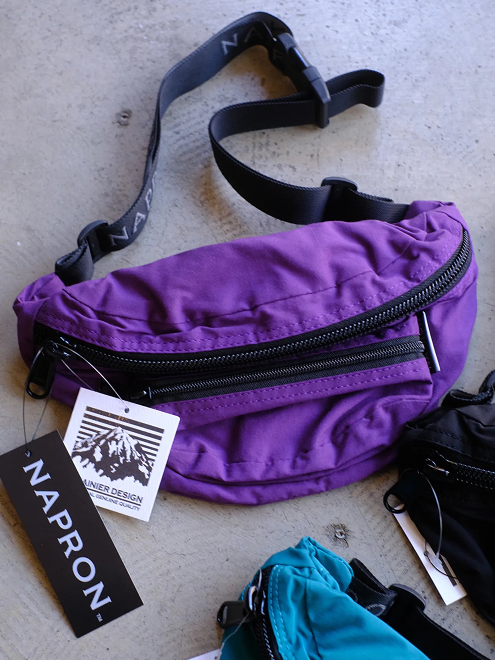 NAPRON "MT.RAINIER DESIGN 別注 POCKET POUCH(3colors)"