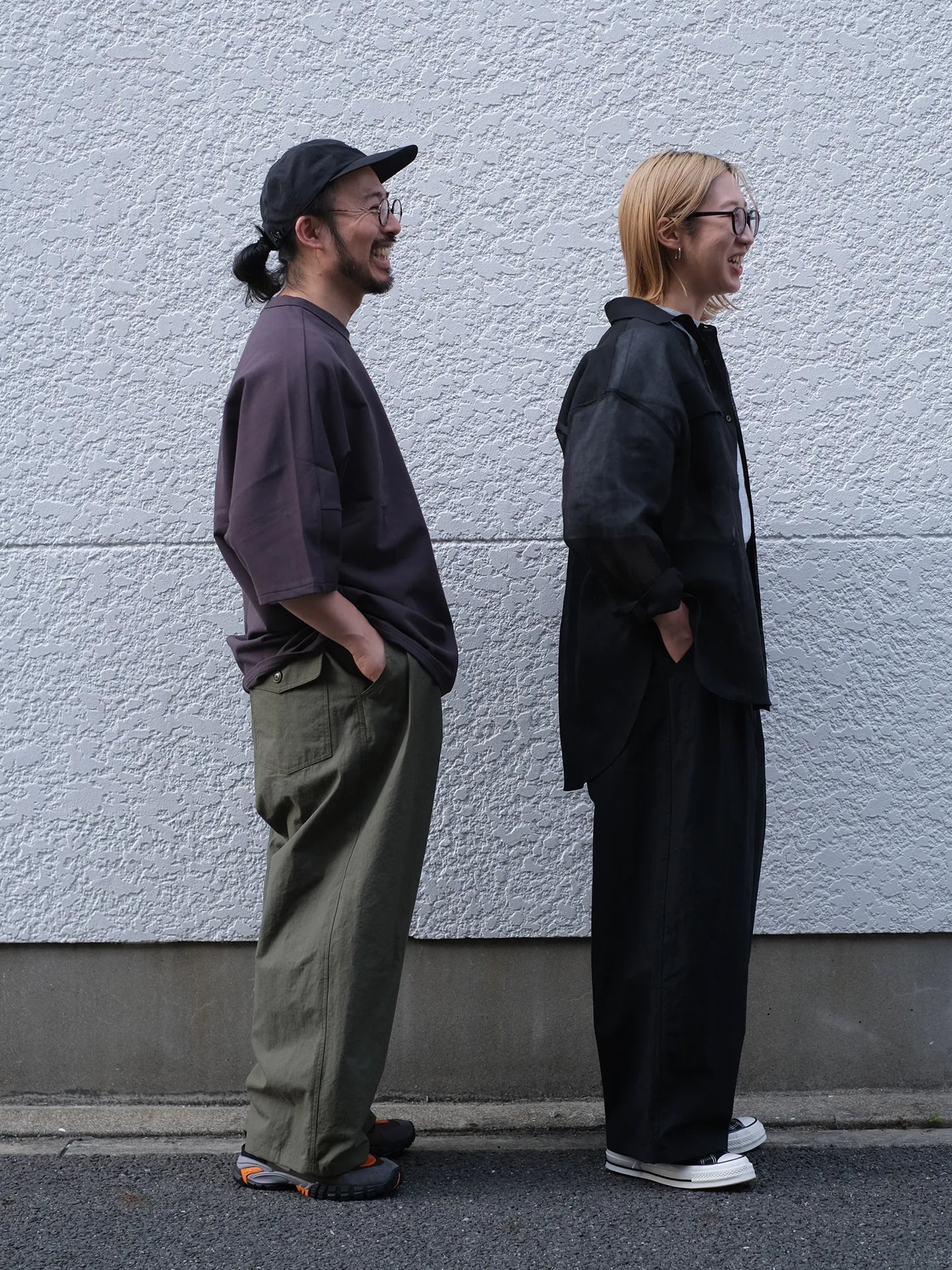 manon "LIP CLOTHTHREE TUCKWIDE PANTS(2colors)"