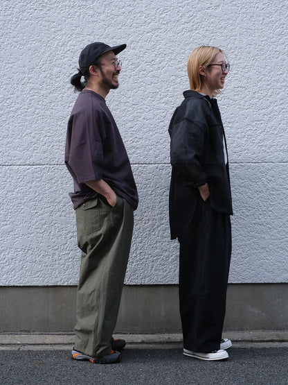 manon "LIP CLOTHTHREE TUCKWIDE PANTS(2colors)"