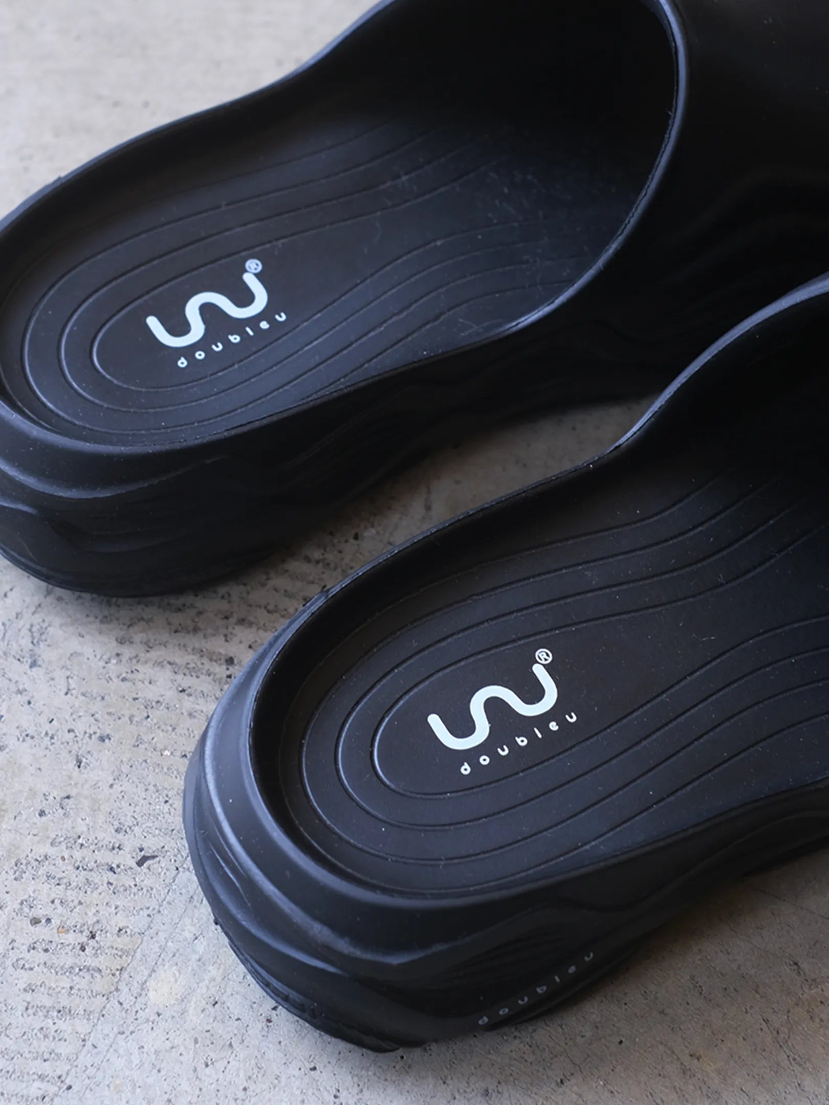 doubleu "ULTRA SPORTY SLIDE - MEN (BLACK)"
