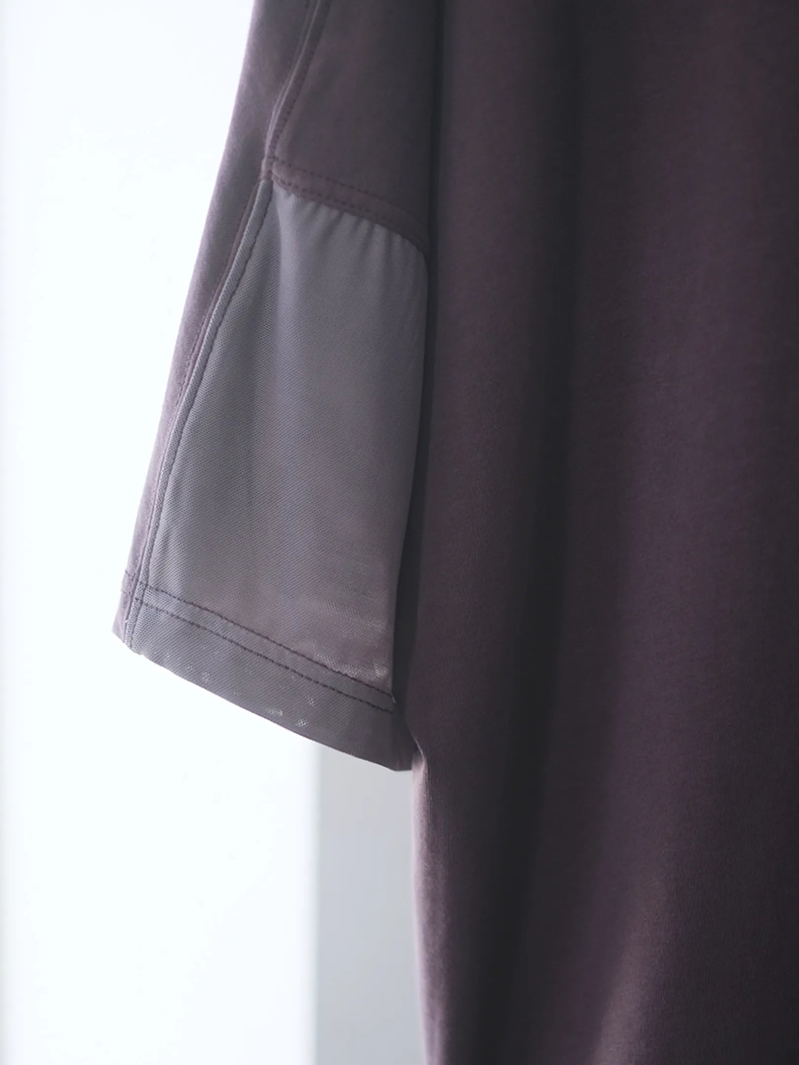 UNFRM "COTTON KNIT MESH RELAXED DOLMAN 6/10 PULLOVER(2colors)"
