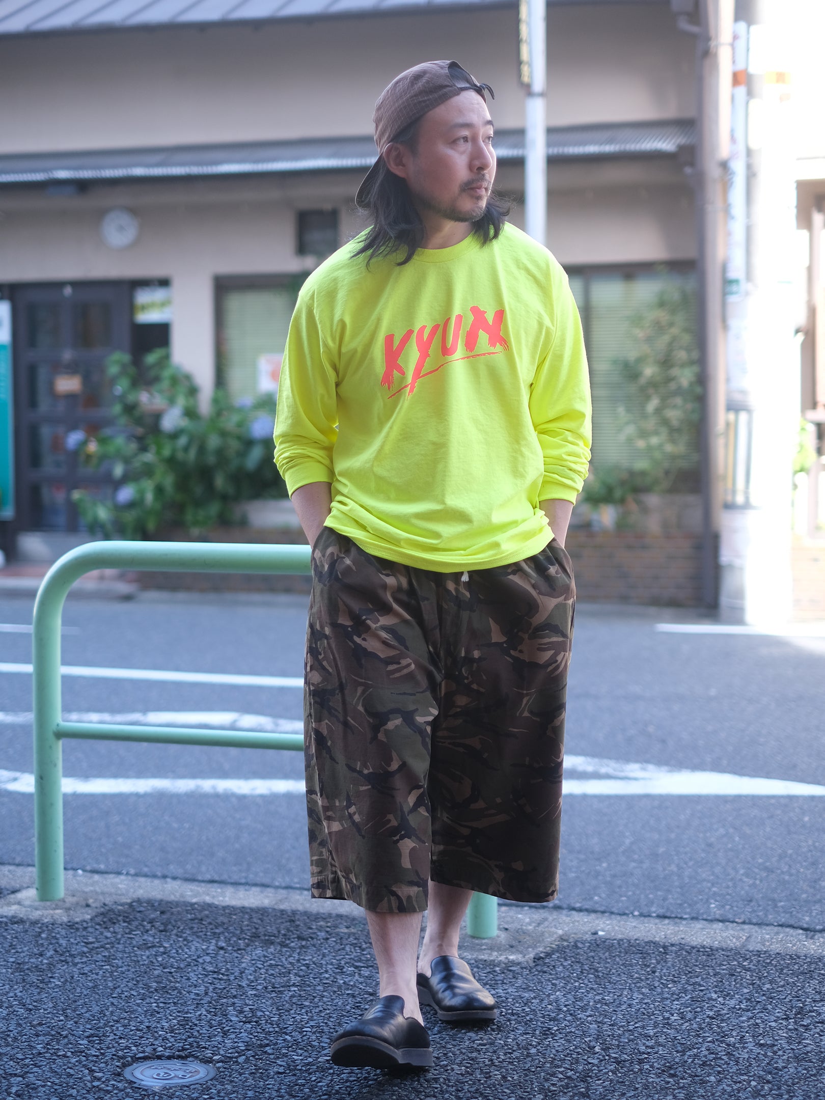 O.K. "KYUN L/S TEE(2colors)"