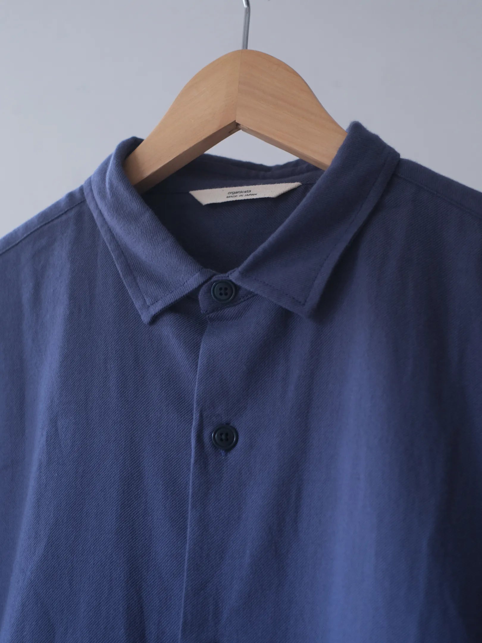 organicsta  "ORGANIC COTTON FLANNEL SHIRT JACKET(2colors)"