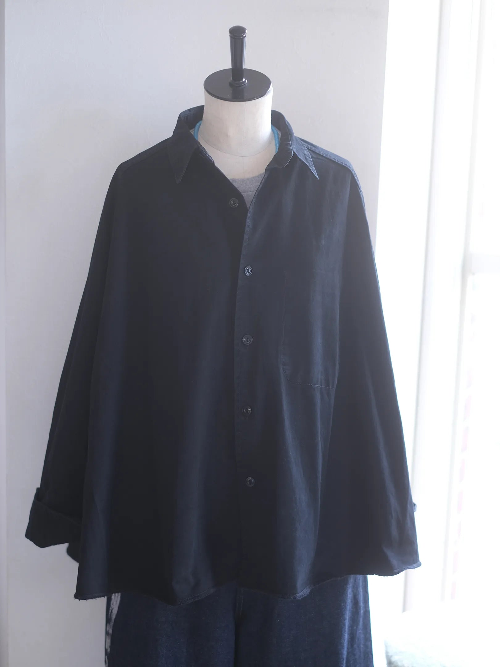 Kha:ki "TENT LINE FATIGUE SHIRT(2colors)"
