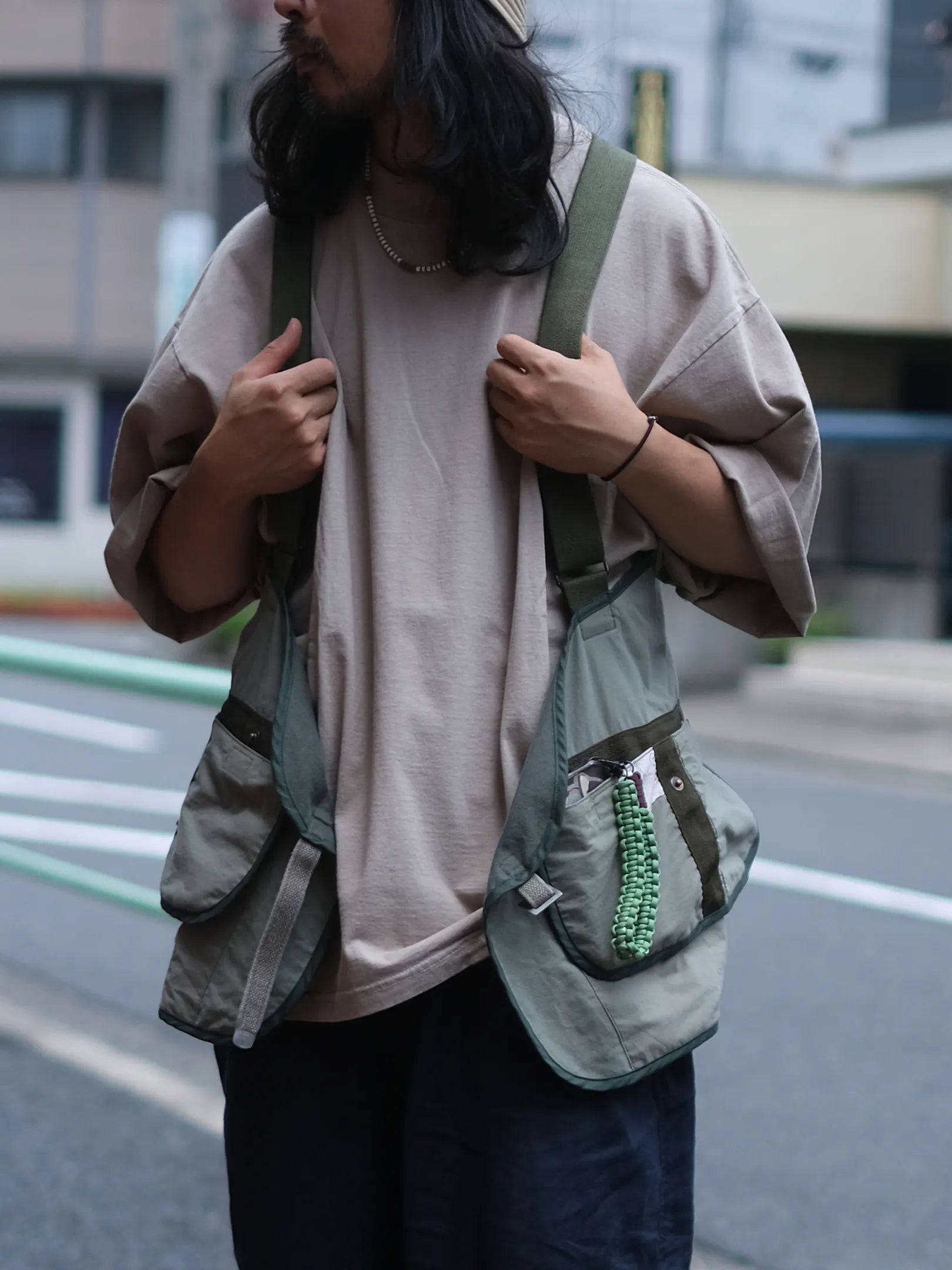 ARTE POVERA "オランダシェラフ染 REベスト&BAG 2way"