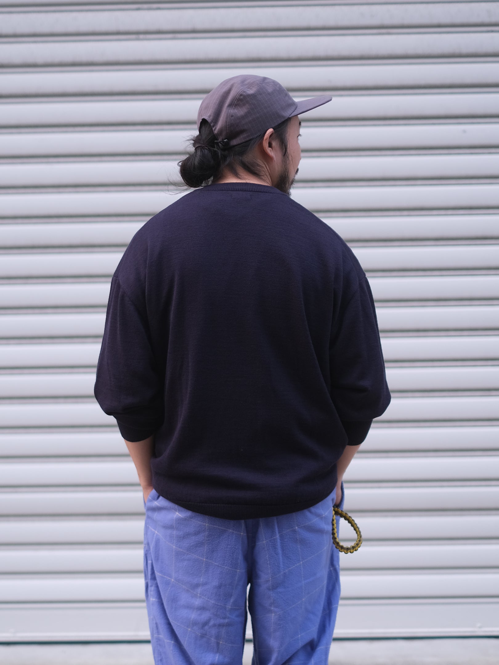 maillot mature "Boundary Henley Sweater(2colors)"