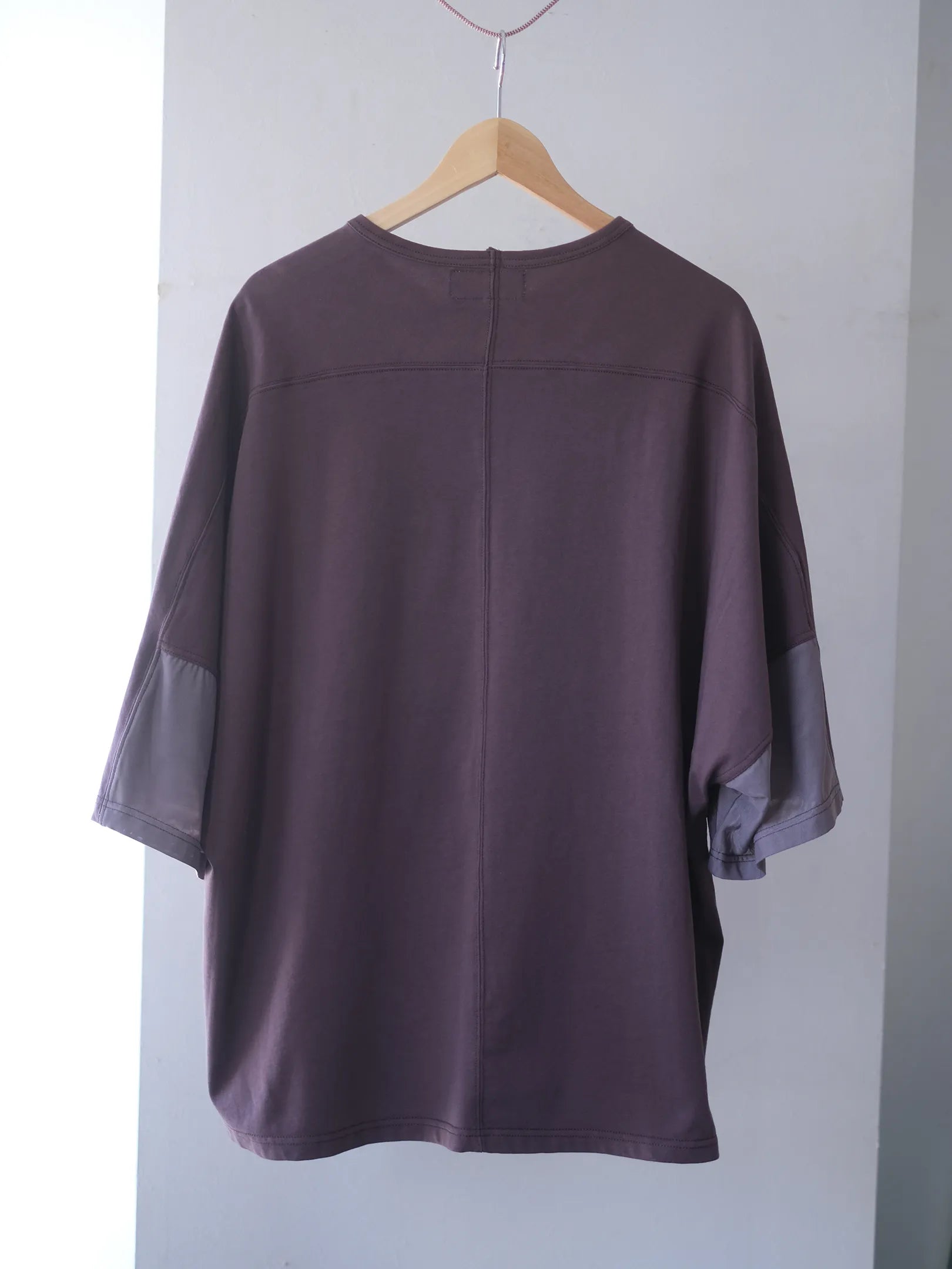 UNFRM "COTTON KNIT MESH RELAXED DOLMAN 6/10 PULLOVER(2colors)"