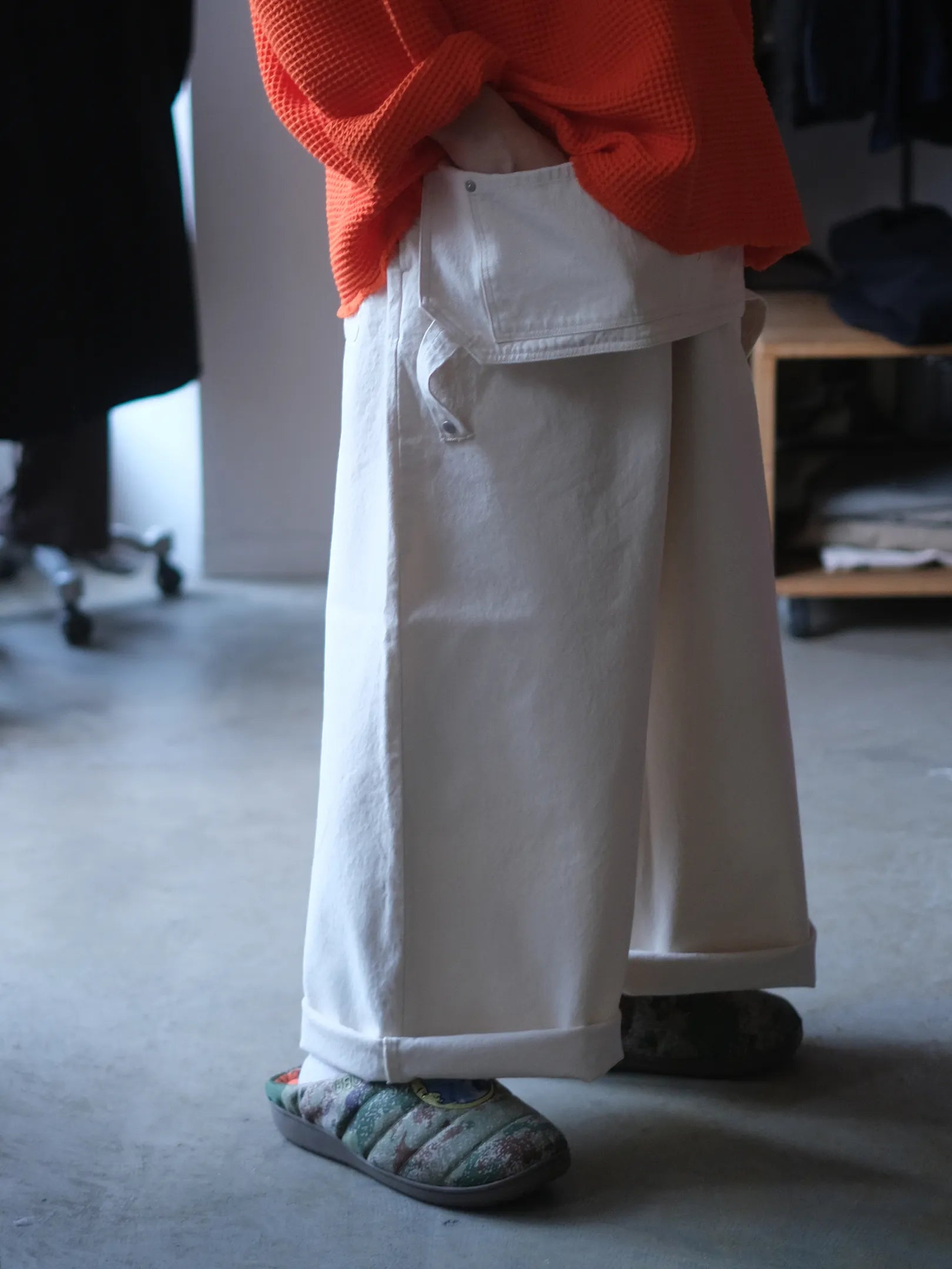 NAPRON “APRON PANTS(2colors)"