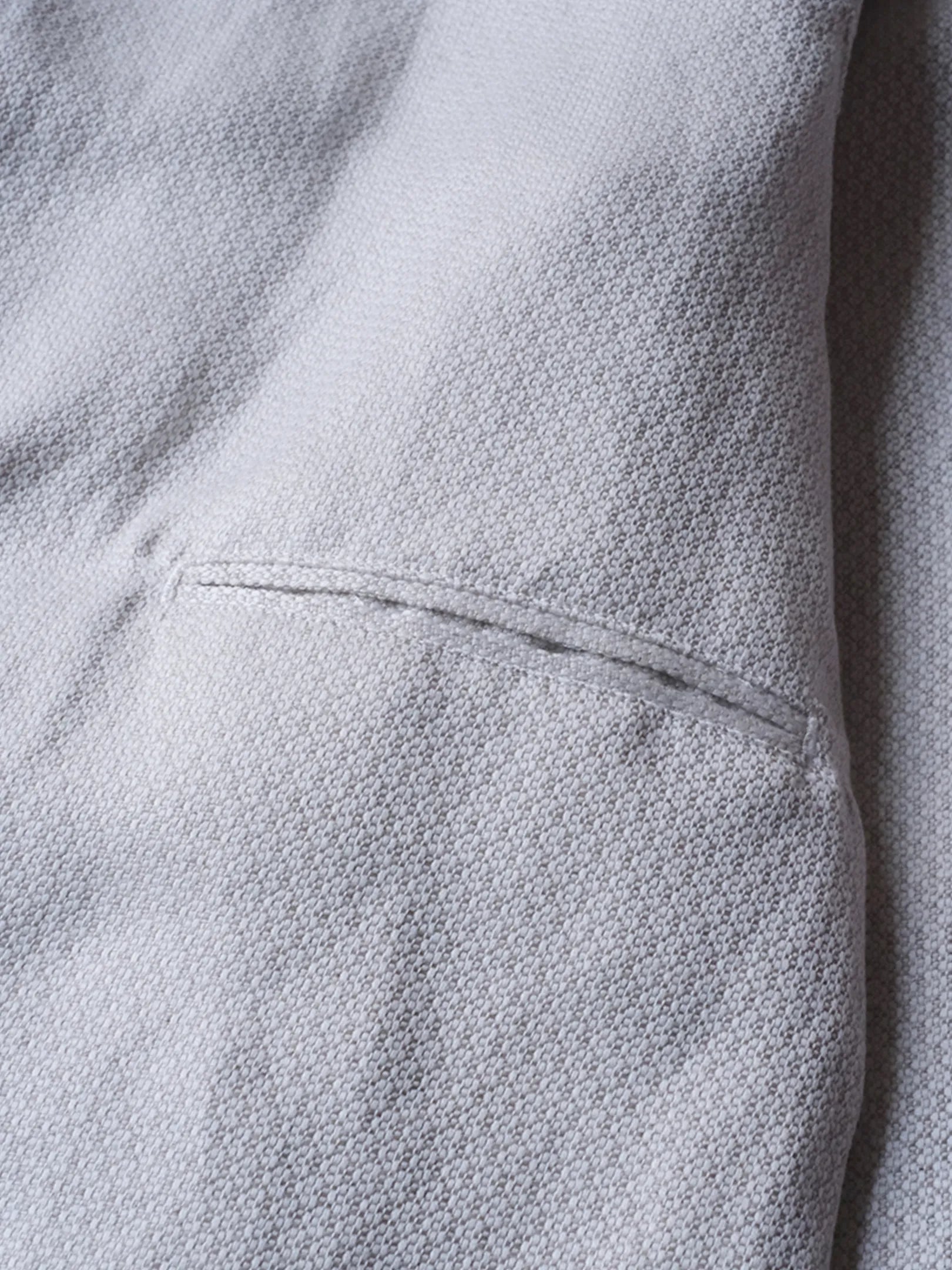 ATPOVA/ARTE POVERA "セレモニー リネンポリエステル混 ノーカラーJKT"