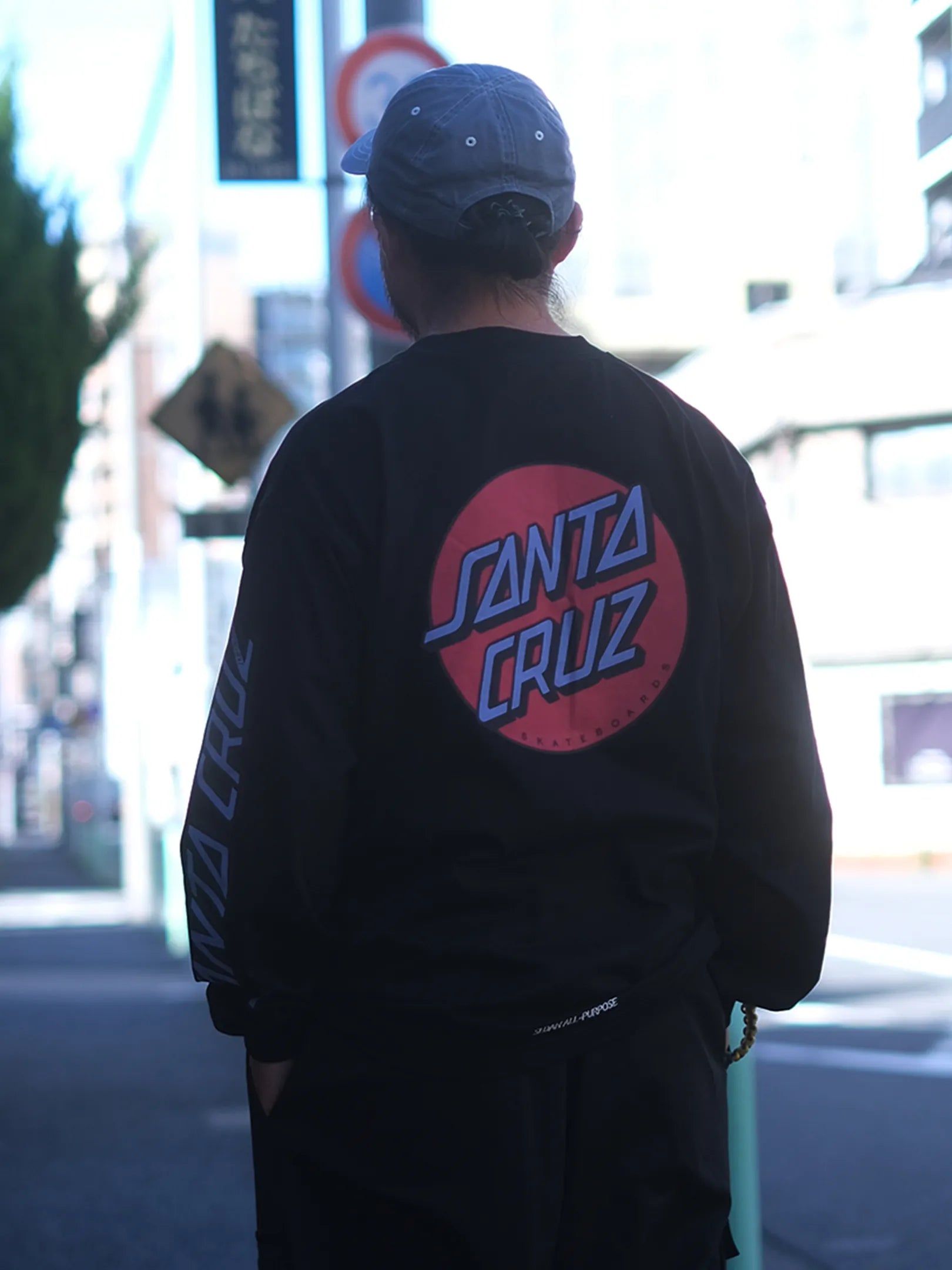 8/8 12~ SEDAN ALL-PURPOSE "Santa Cruz / Classic Dot L/S Tee"