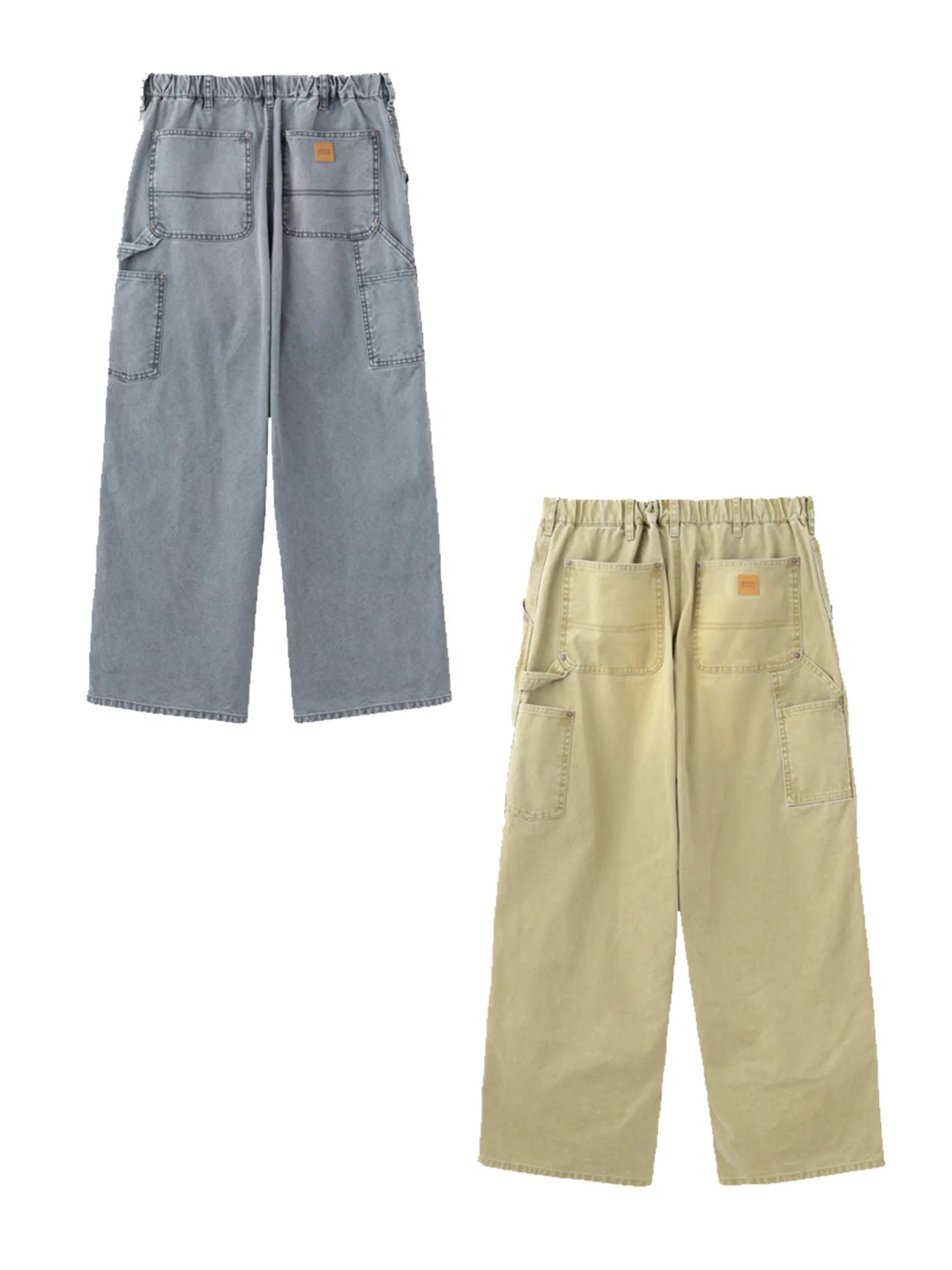 3/7 12~ SEDAN ALL-PURPOSE "Vintage Washed Double Knee Pants(2colors)"