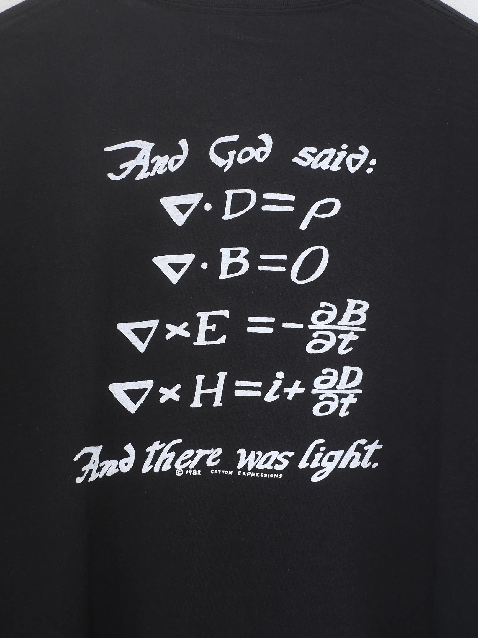 COTTON EXPRESSIONS "Black Hole Shirt"