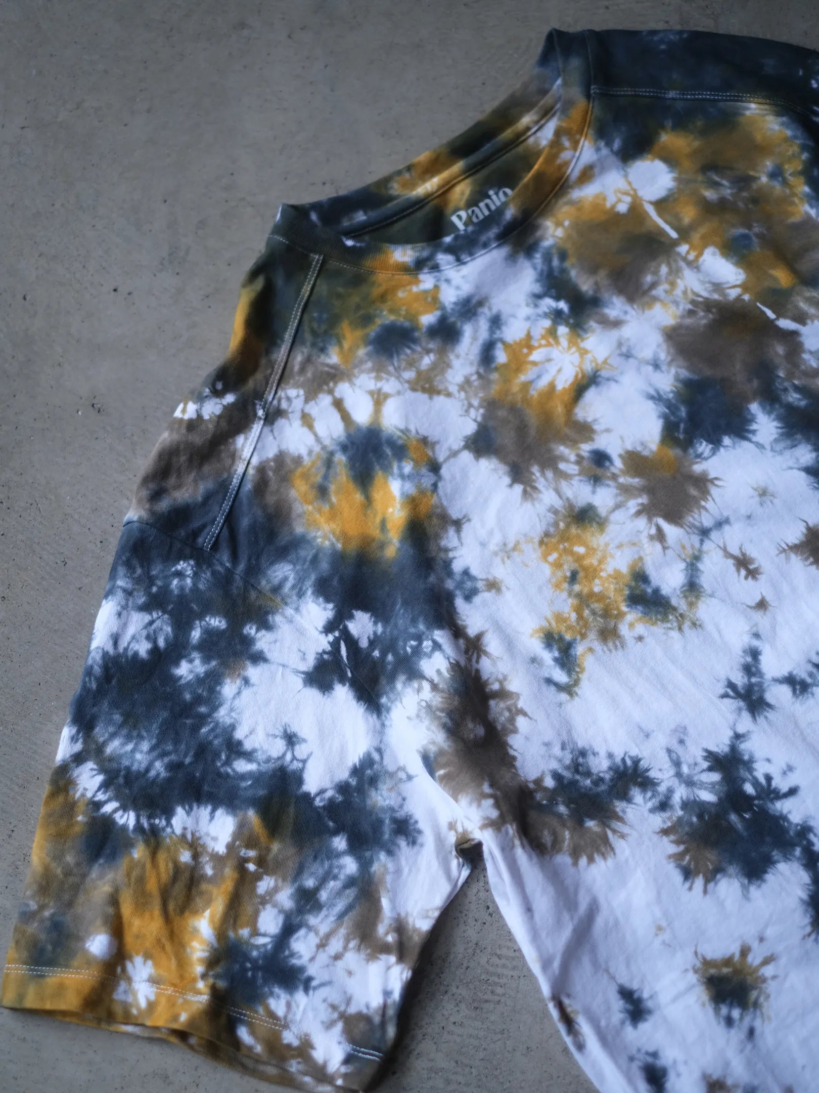 Panio 　"RELAX S/S Tee-HAND DYED(E)"
