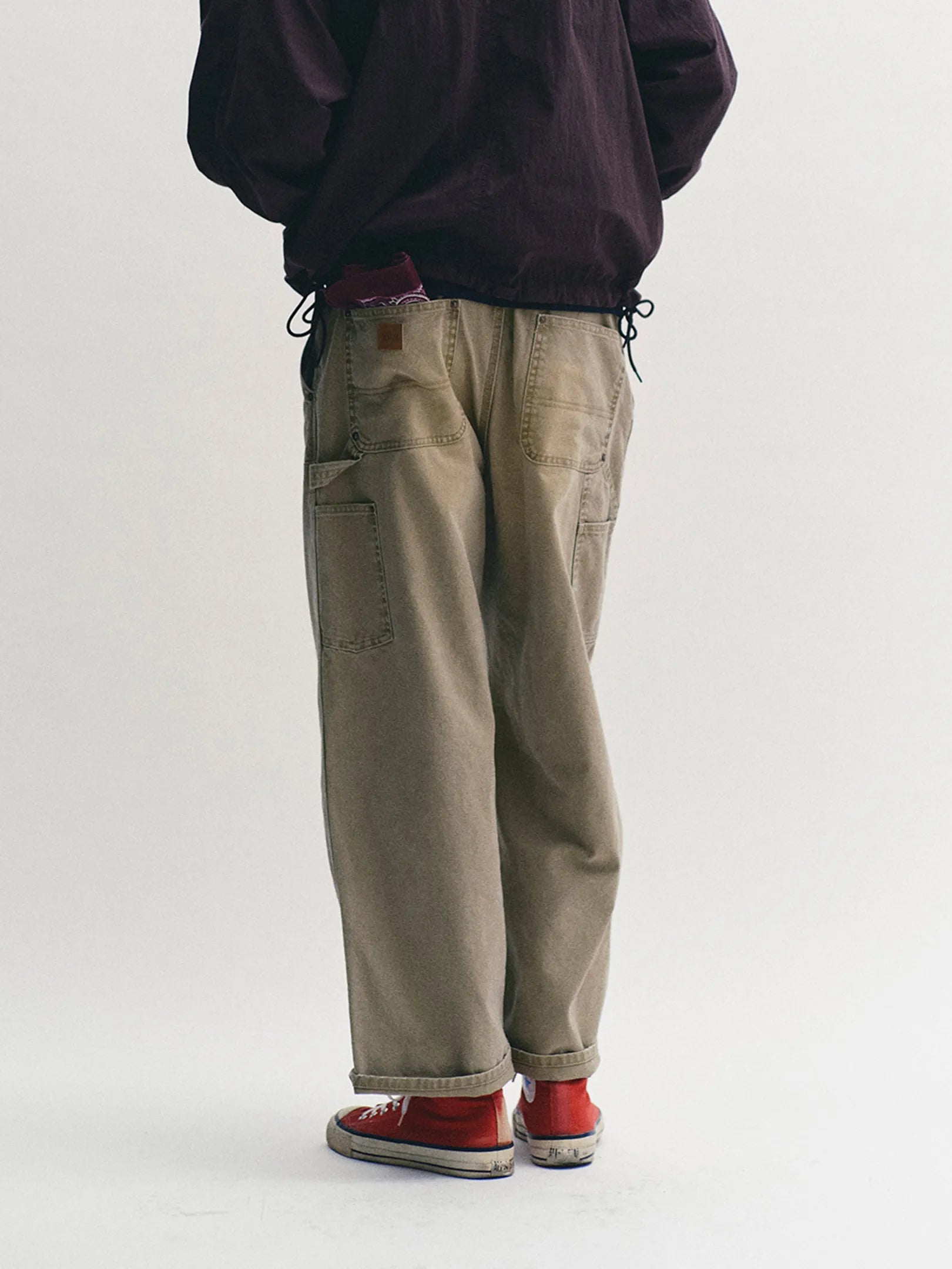 3/7 12~ SEDAN ALL-PURPOSE "Vintage Washed Double Knee Pants(2colors)"