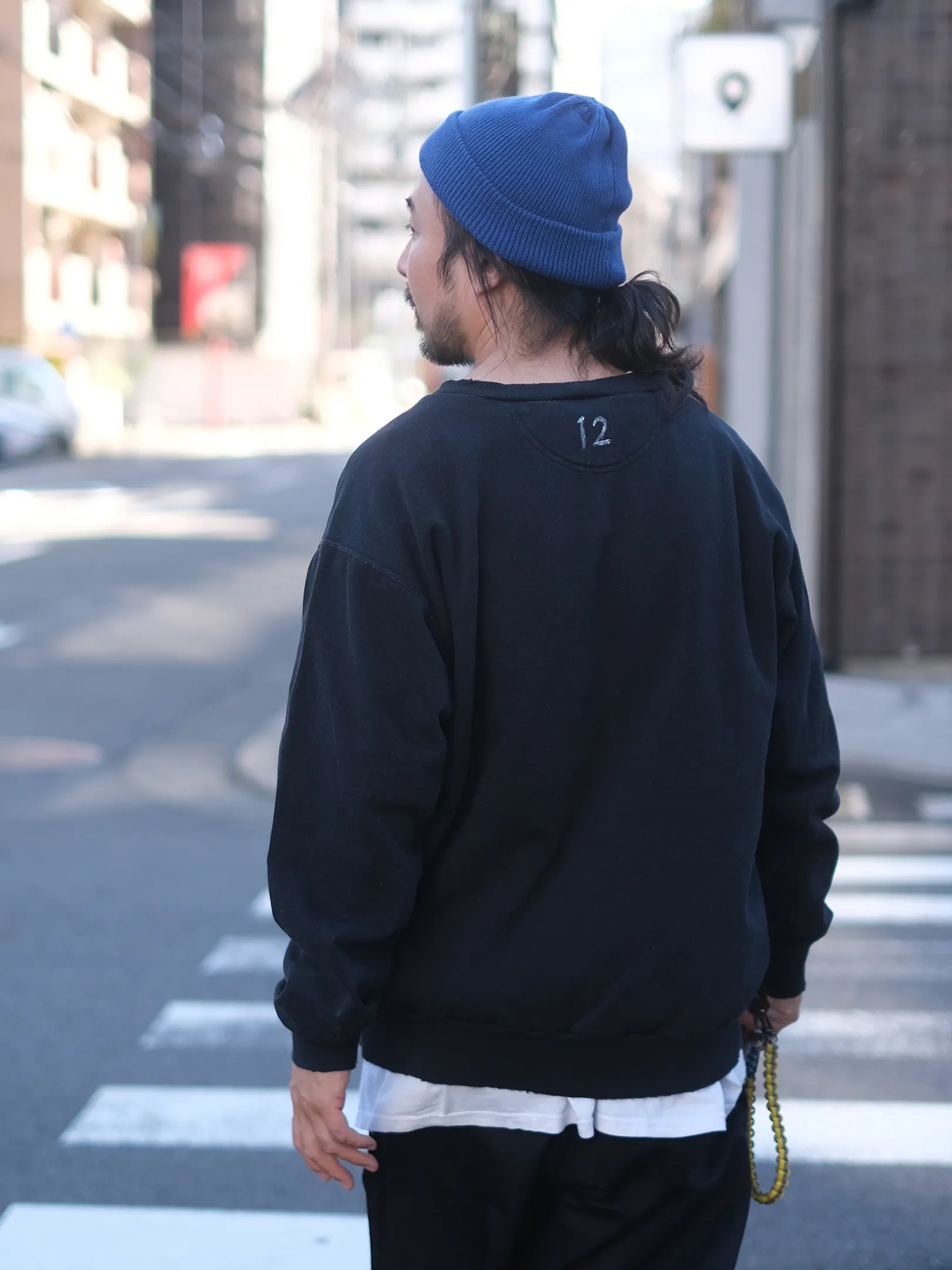 ARTE POVERA "A.P 10YEARS DAMEGED SWEAT (2colors)"