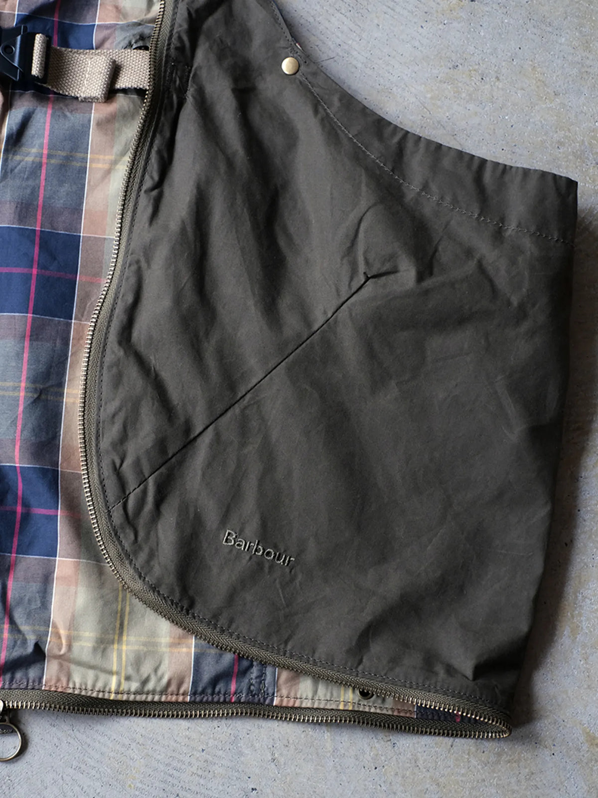 Barbour x norbit "Bag/Vest #Khaki Brown"
