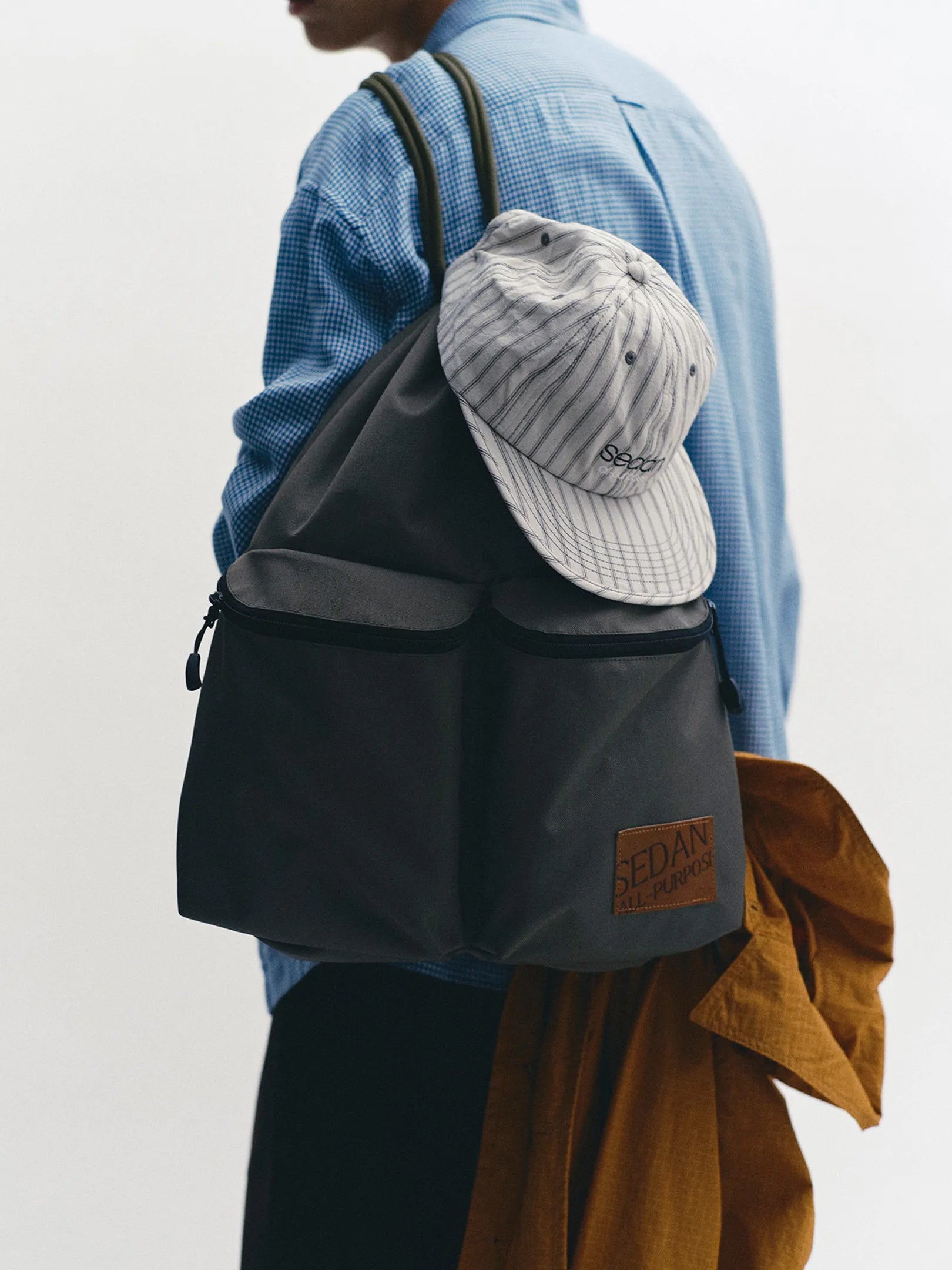 SEDAN ALL-PURPOSE "Drawstring Knappsack(2colors)"