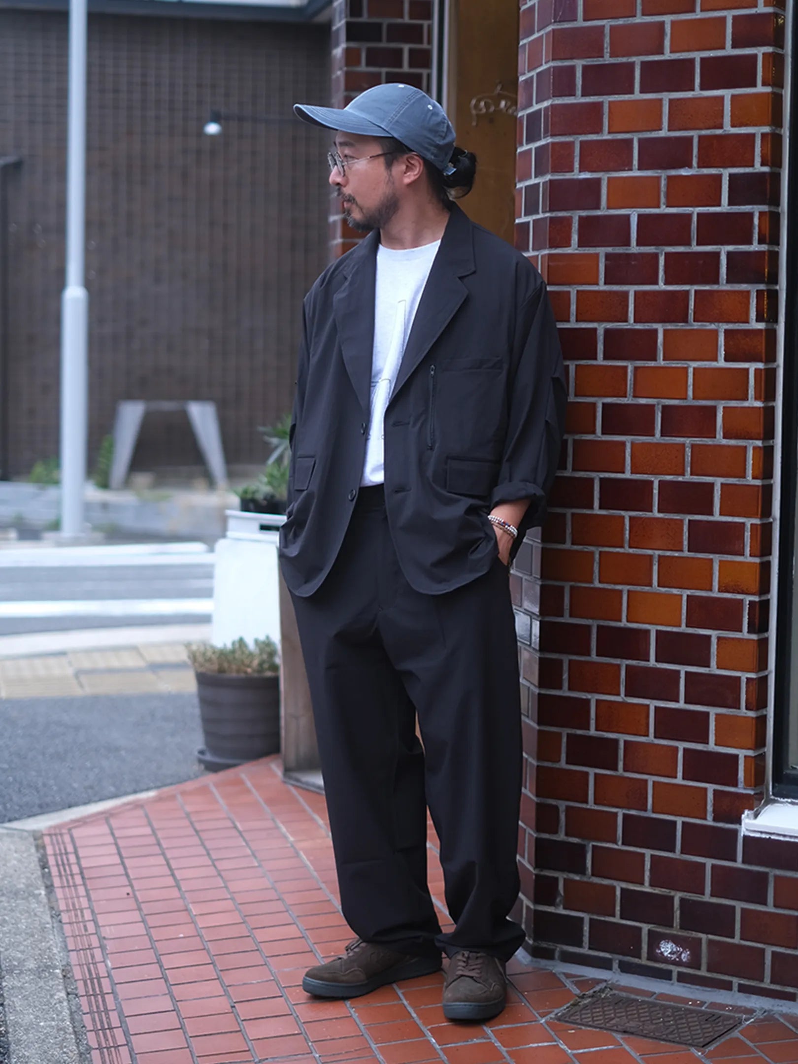FAKIE STANCE　"Nylon Tailored Jacket"
