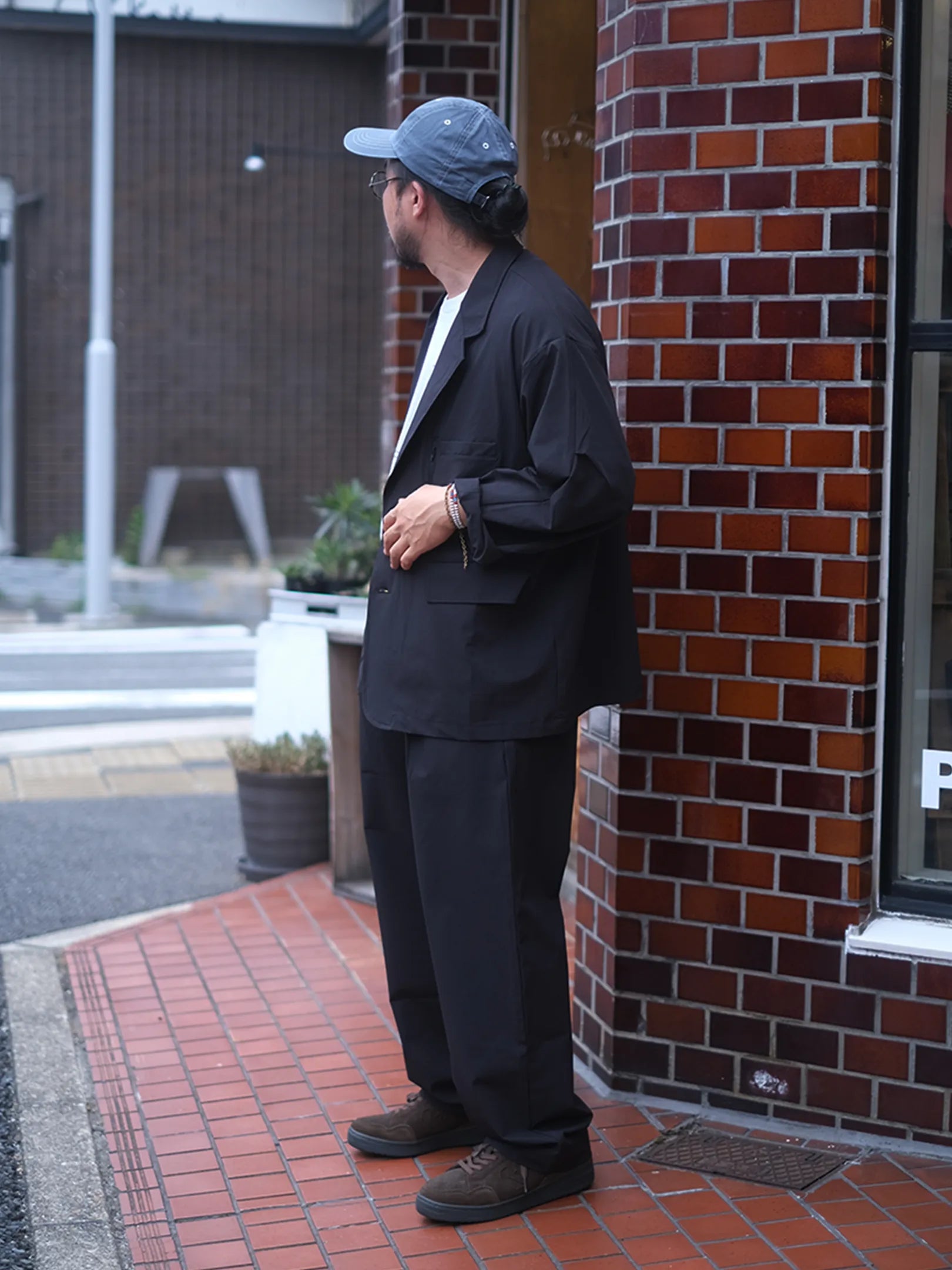 FAKIE STANCE　"Nylon Tailored Jacket"