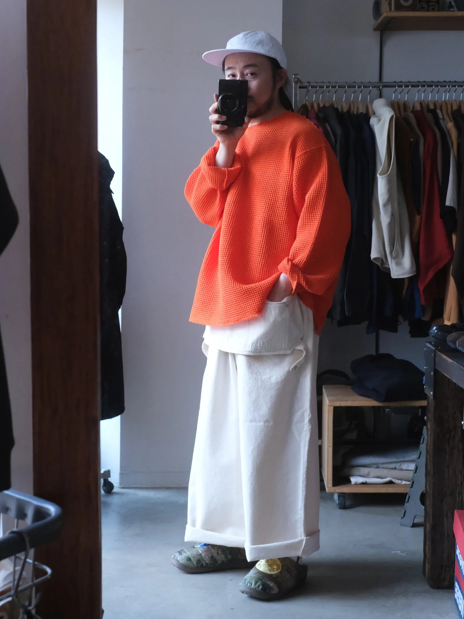 NAPRON “APRON PANTS(2colors)"